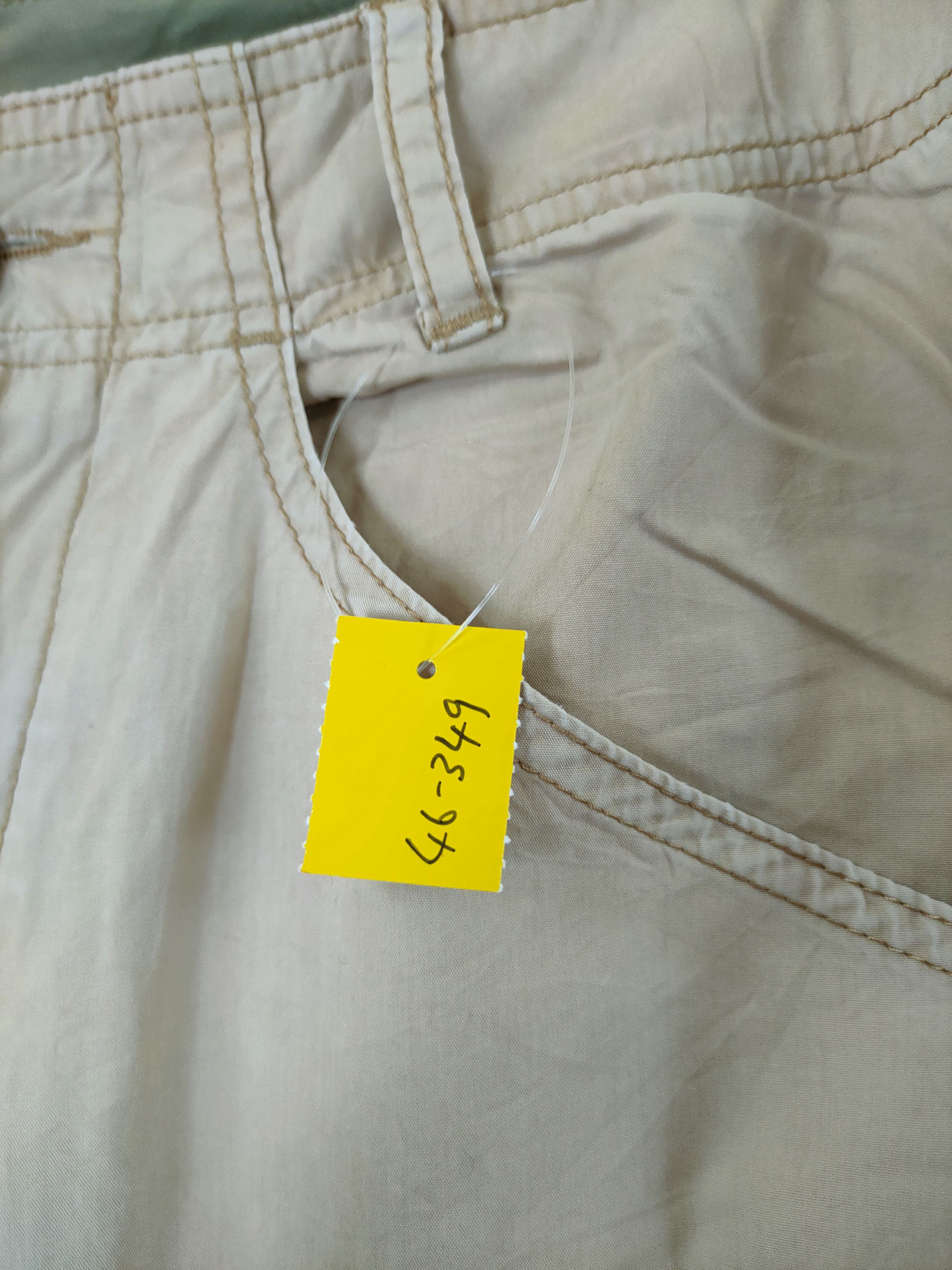 Takeo Kikuchi DL Takeo Kikochi cream Cargo Multipocket pants #46-349 Size US 30 / EU 46 - 4 Thumbnail