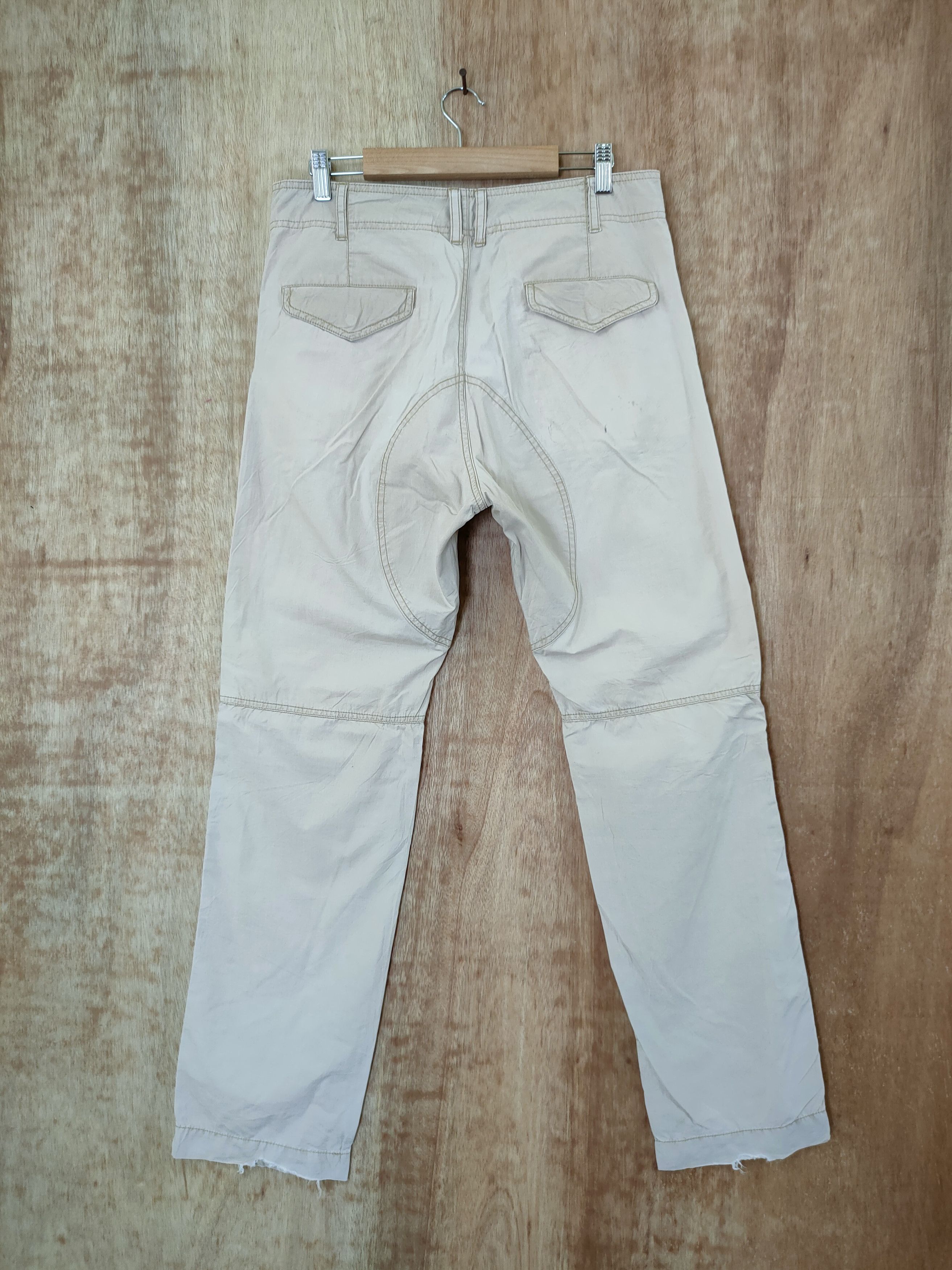 Takeo Kikuchi DL Takeo Kikochi cream Cargo Multipocket pants #46-349 Size US 30 / EU 46 - 5 Thumbnail