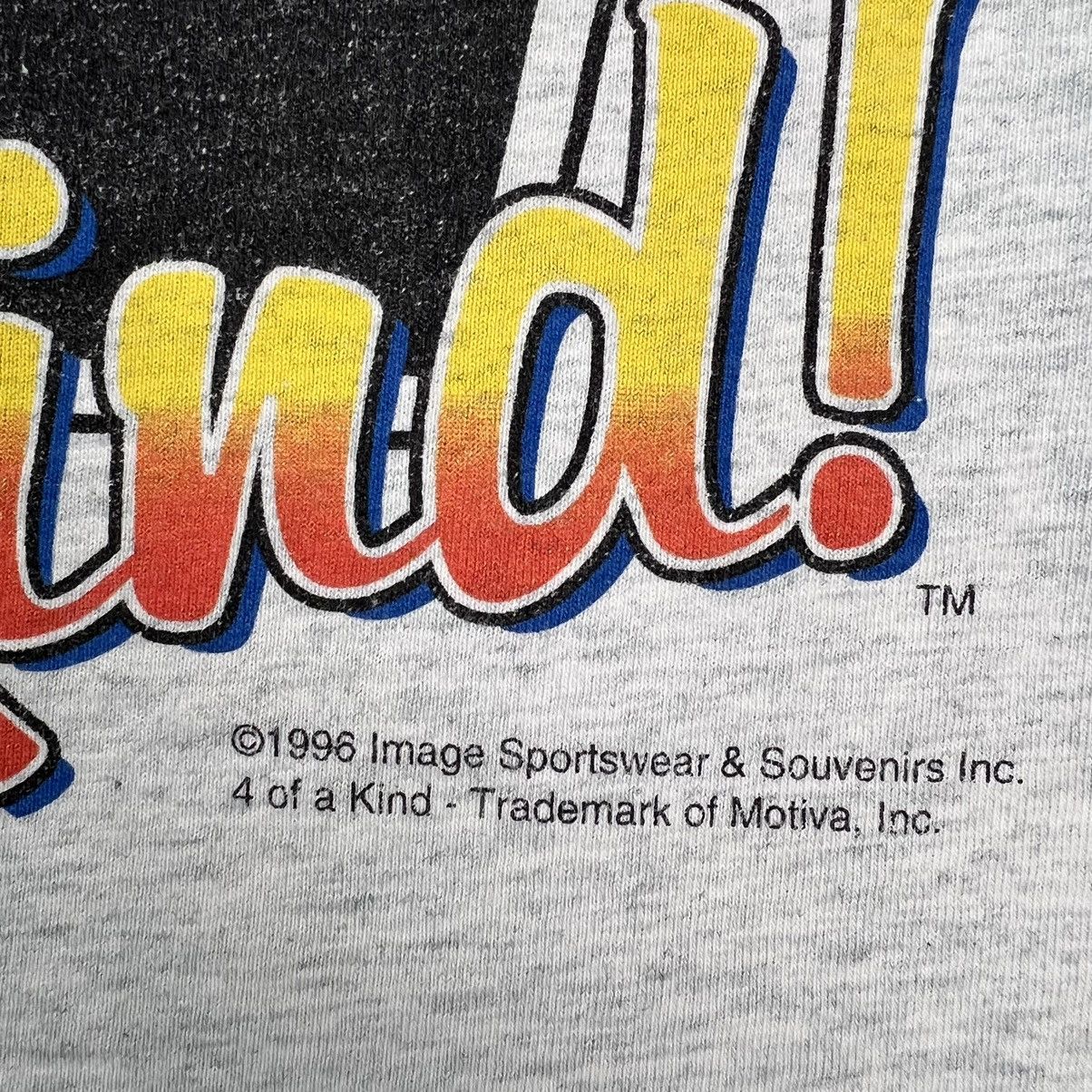 NBA 1996 Chicago Bulls T Shirt XL 4 Of A Kind Championship Tee Size US XL / EU 56 / 4 - 3 Thumbnail