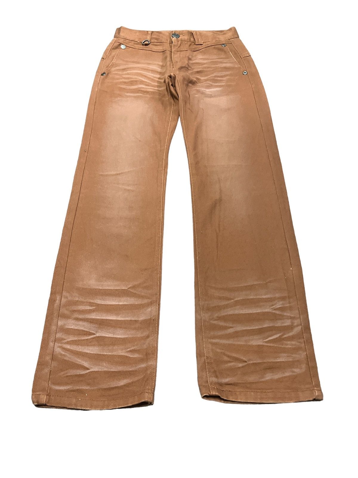 Japanese Brand × Vintage LOWBOX DISTRESSED COTTON PANT Size US 30 / EU 46 - 2 Thumbnail
