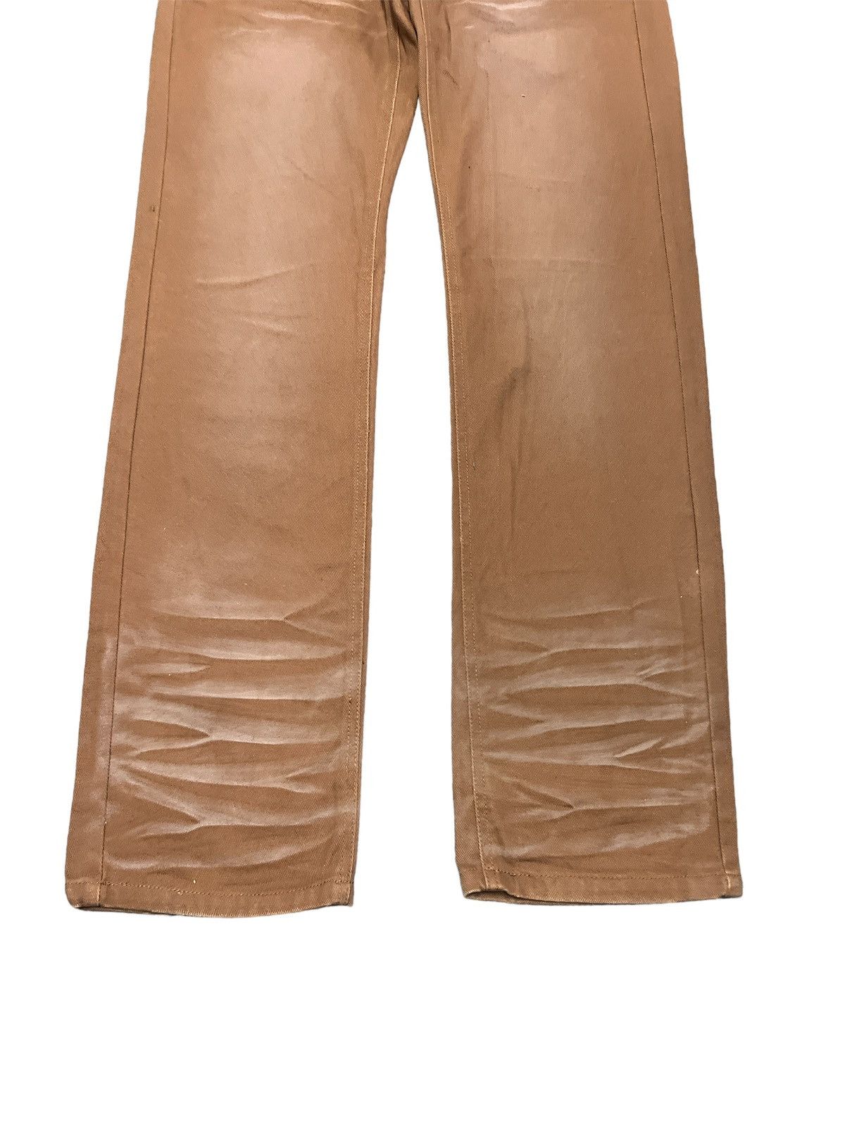 Japanese Brand × Vintage LOWBOX DISTRESSED COTTON PANT Size US 30 / EU 46 - 4 Thumbnail