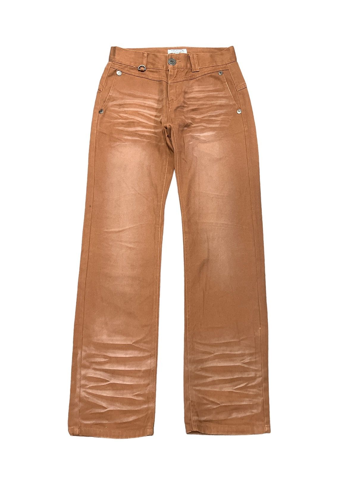 Japanese Brand × Vintage LOWBOX DISTRESSED COTTON PANT Size US 30 / EU 46 - 1 Thumbnail