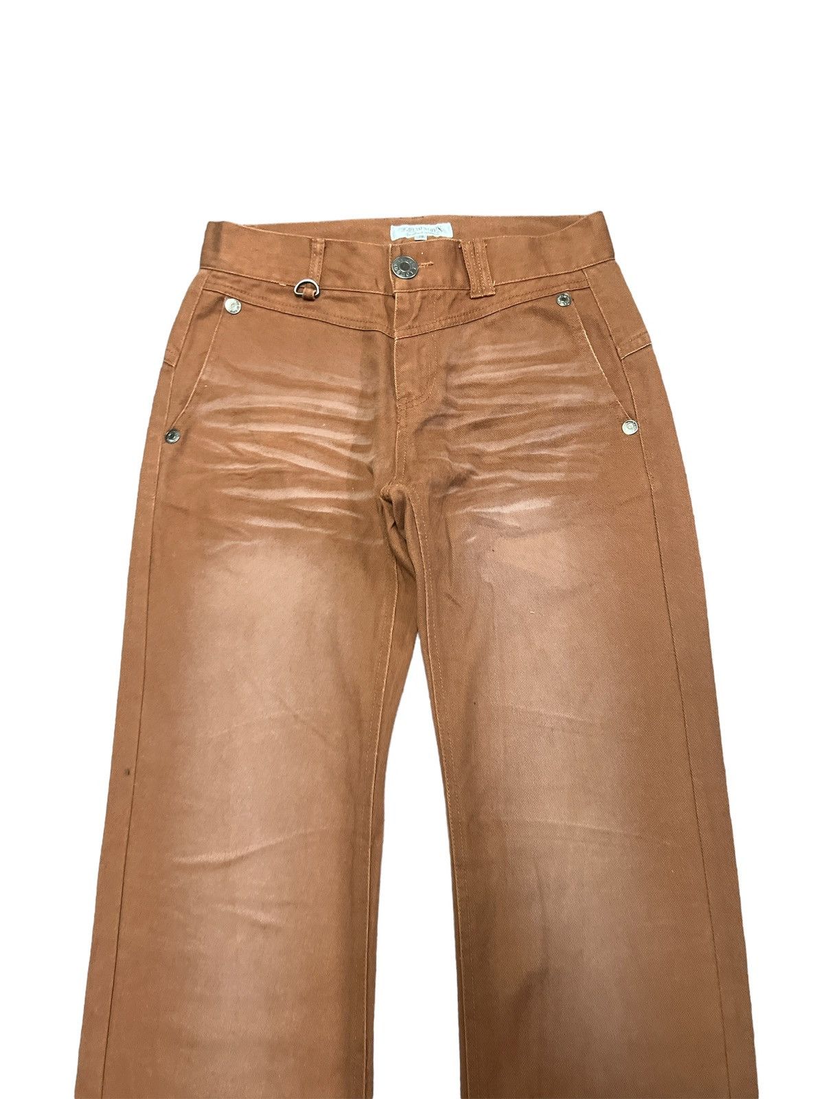 Japanese Brand × Vintage LOWBOX DISTRESSED COTTON PANT Size US 30 / EU 46 - 3 Thumbnail
