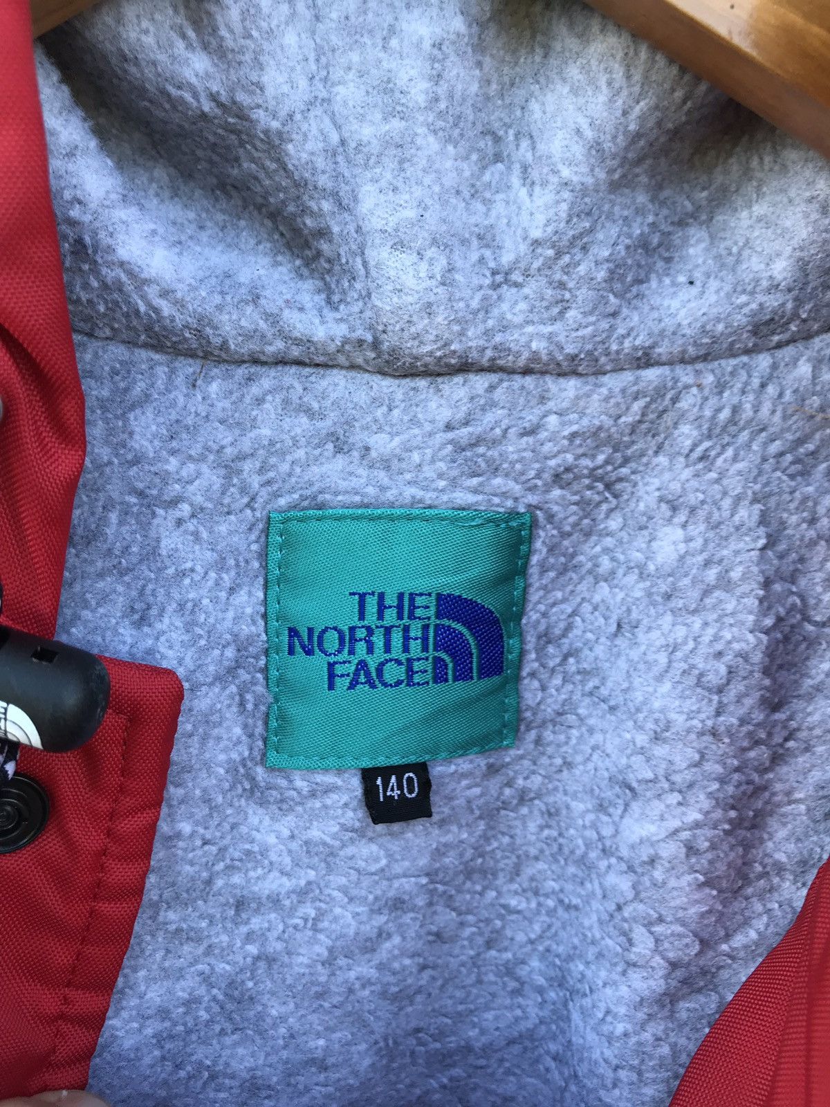 The North Face The North Face Spellout Red Big Logo Hoodie Long Jacket Size US S / EU 44-46 / 1 - 3 Thumbnail