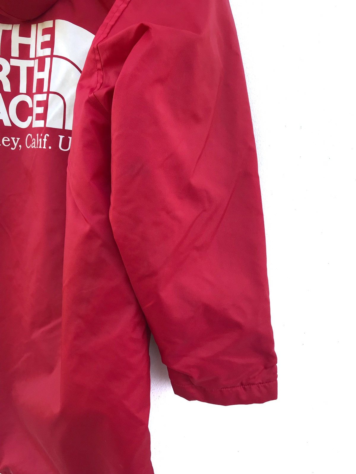 The North Face The North Face Spellout Red Big Logo Hoodie Long Jacket Size US S / EU 44-46 / 1 - 8 Thumbnail