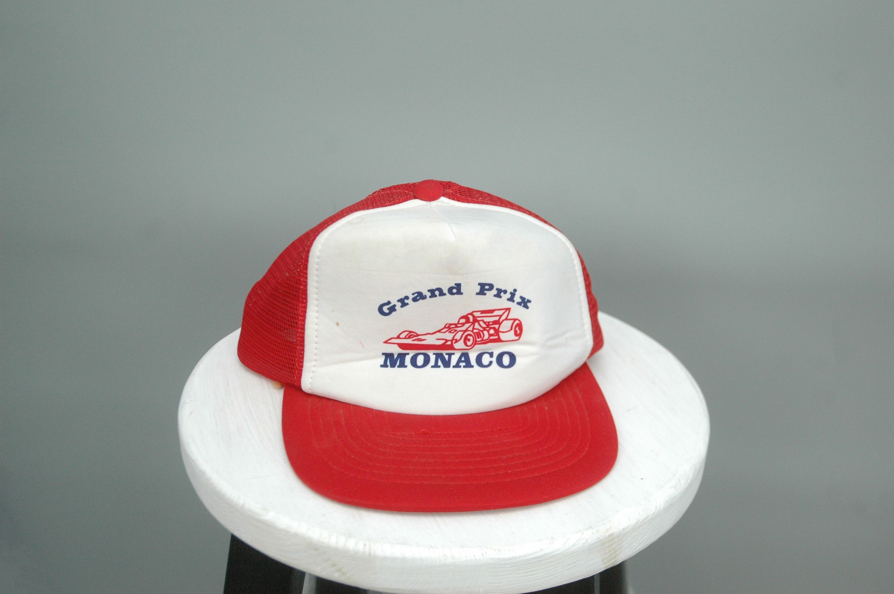 Formula 1 Vintage MONACO Formula1 Grand Prix Racing Trucker Cap Size ONE SIZE - 1 Thumbnail