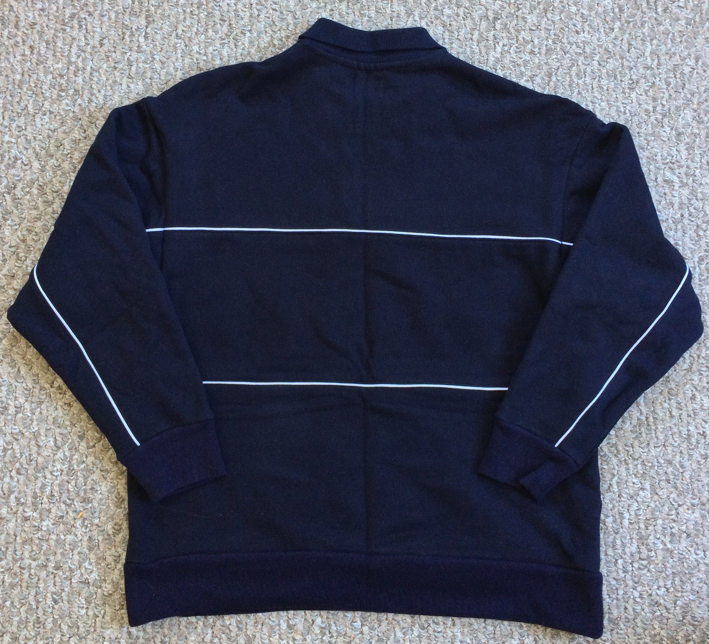 Number (N)ine Number (N)ine Logo Quarter Zip Sweatshirt Size US M / EU 48-50 / 2 - 4 Thumbnail