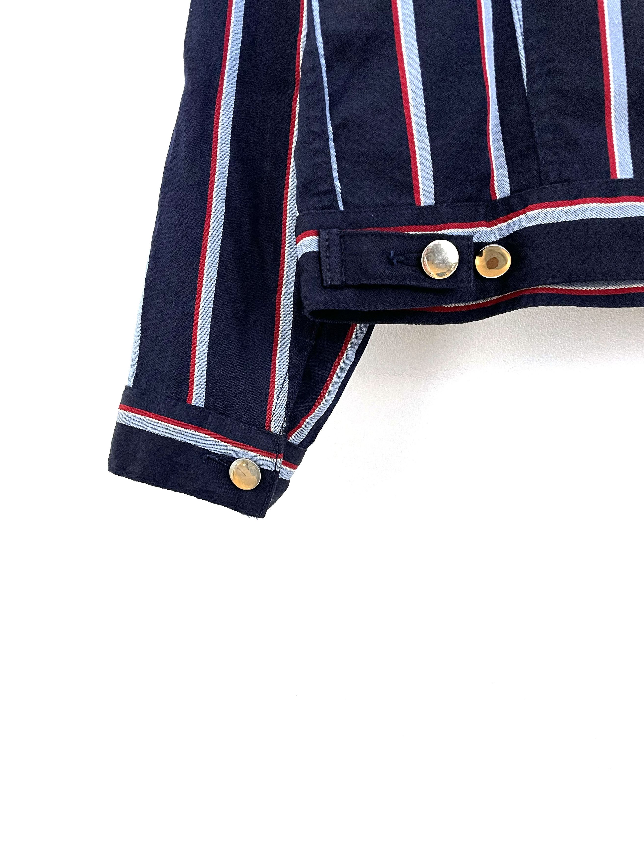 Junya Watanabe × Levi's 2005 Striped Wool Trucker Size US M / EU 48-50 / 2 - 10 Thumbnail