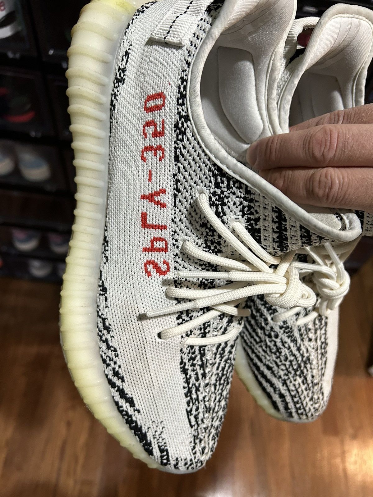 Adidas × Kanye West Yeezy boost 350 Zebra OG drop Size US 10.5 / EU 43-44 - 3 Thumbnail