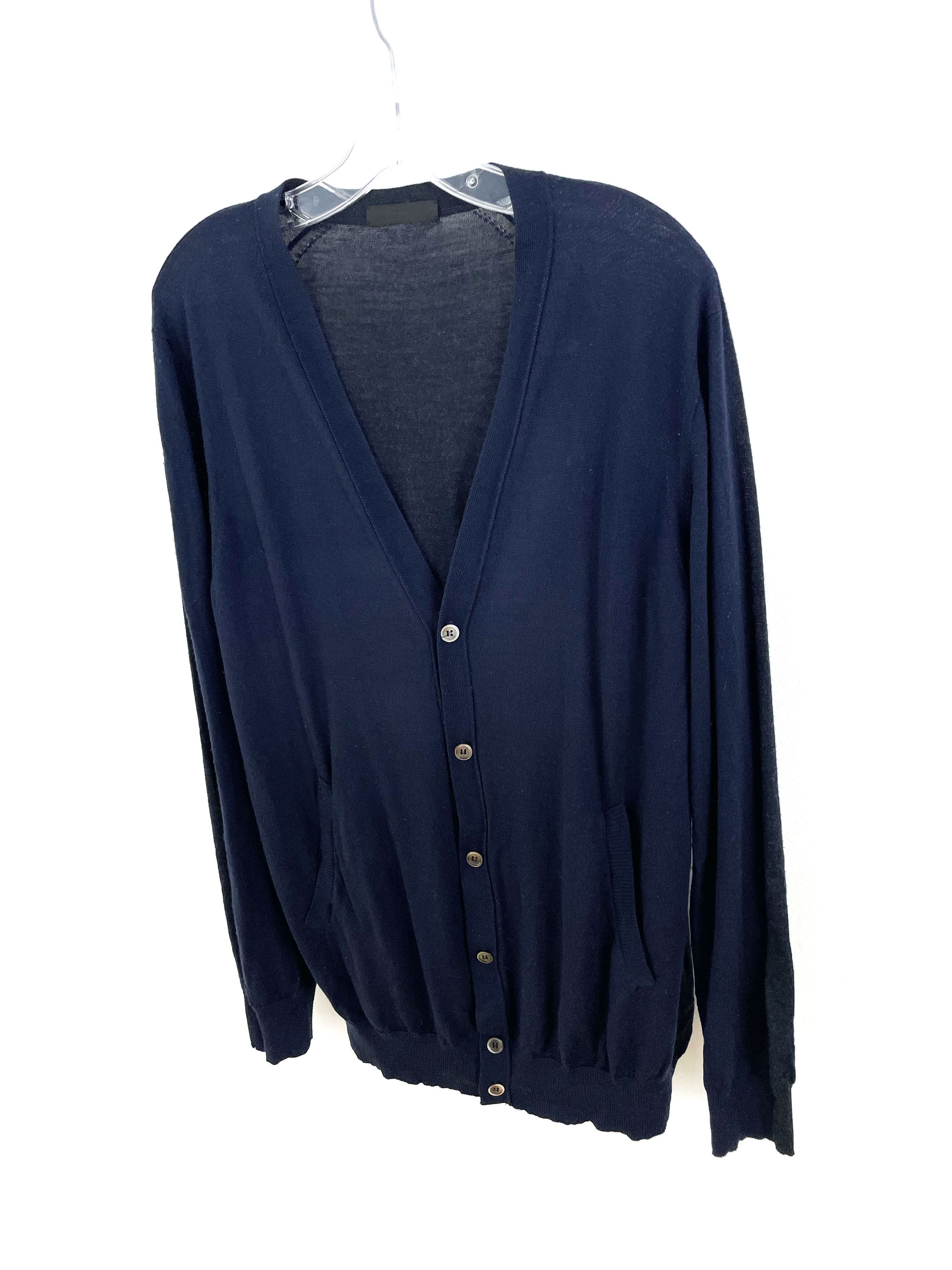 Undercover AW10 Avakareta Life 2 Tone Wool Cardigan Size US XL / EU 56 / 4 - 2 Thumbnail