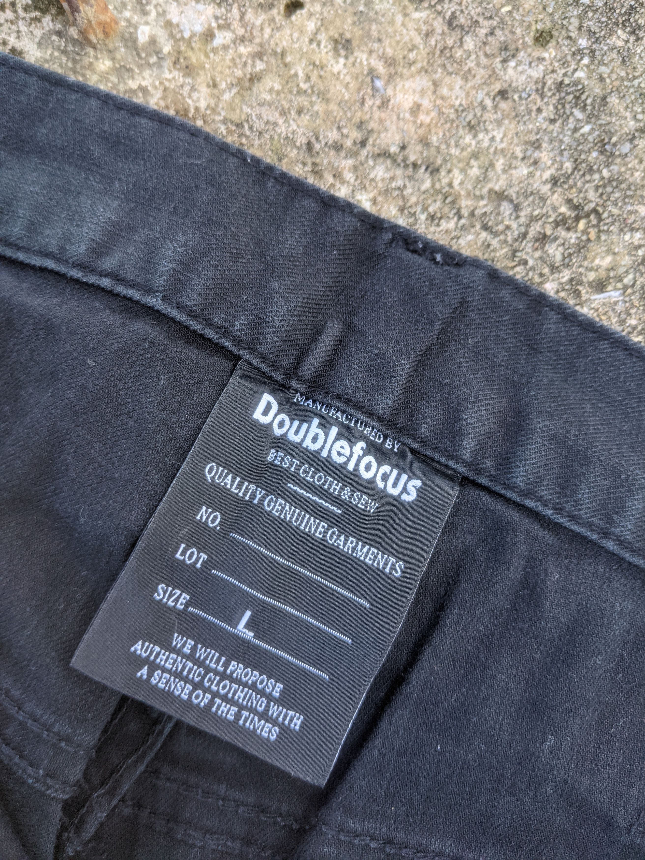 Japanese Brand × Seditionaries × Vintage Double Focus buckle back cotton pants Size US 31 - 7 Thumbnail