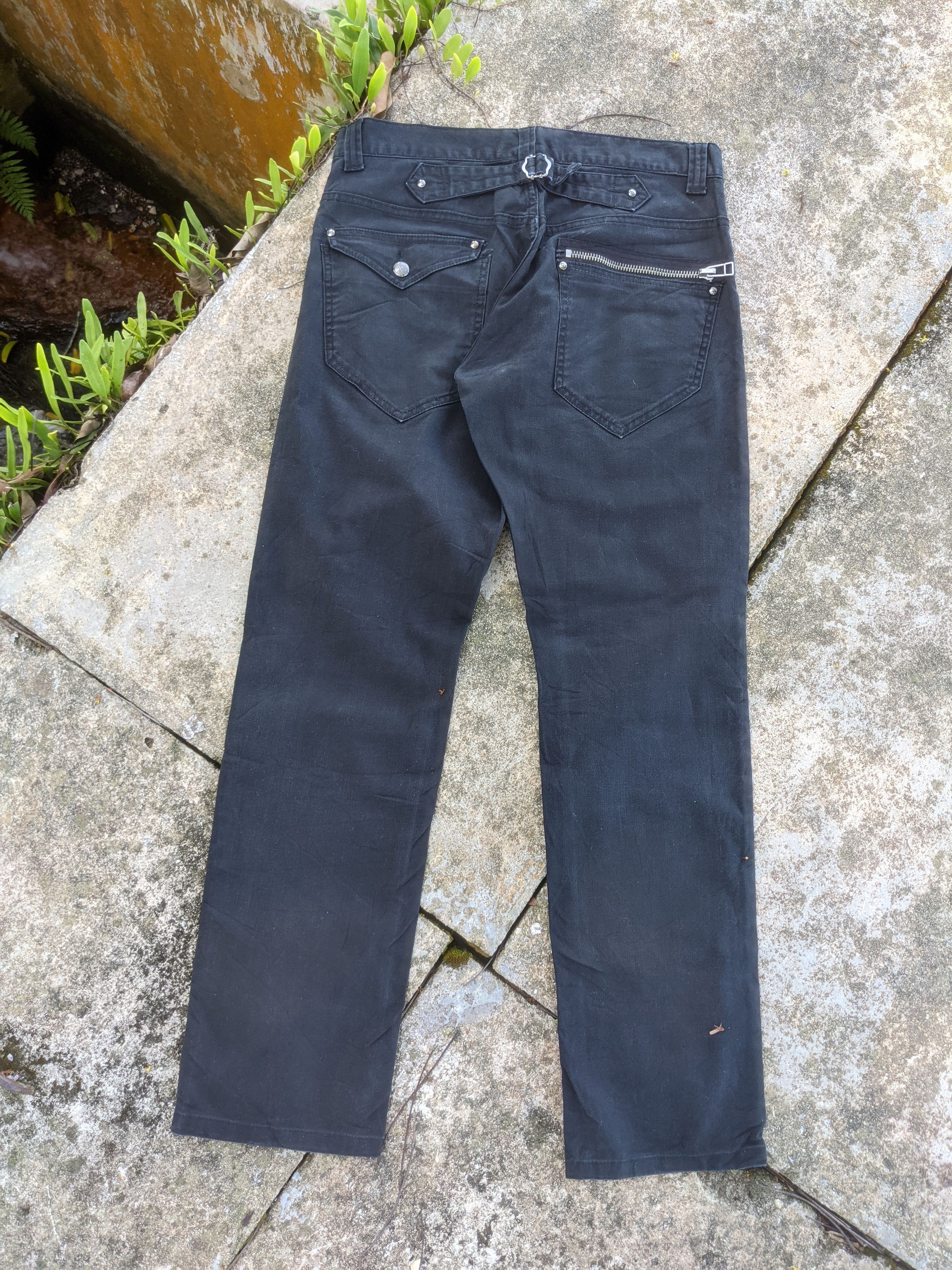 Japanese Brand × Seditionaries × Vintage Double Focus buckle back cotton pants Size US 31 - 2 Thumbnail