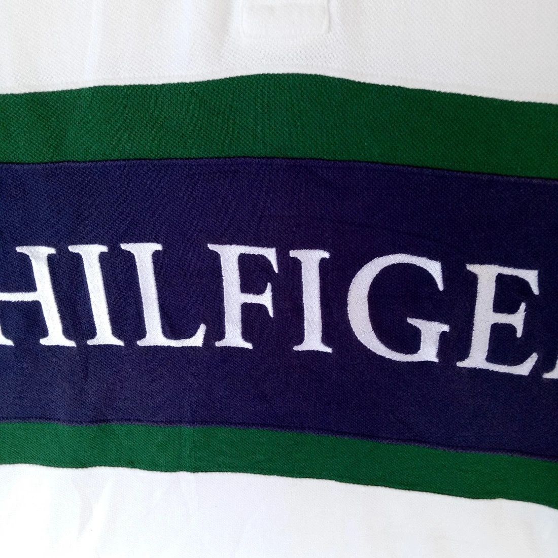 Tommy Hilfiger TOMMY HILFIGER streetwear hip hop rap polo shirt Size US M / EU 48-50 / 2 - 3 Thumbnail