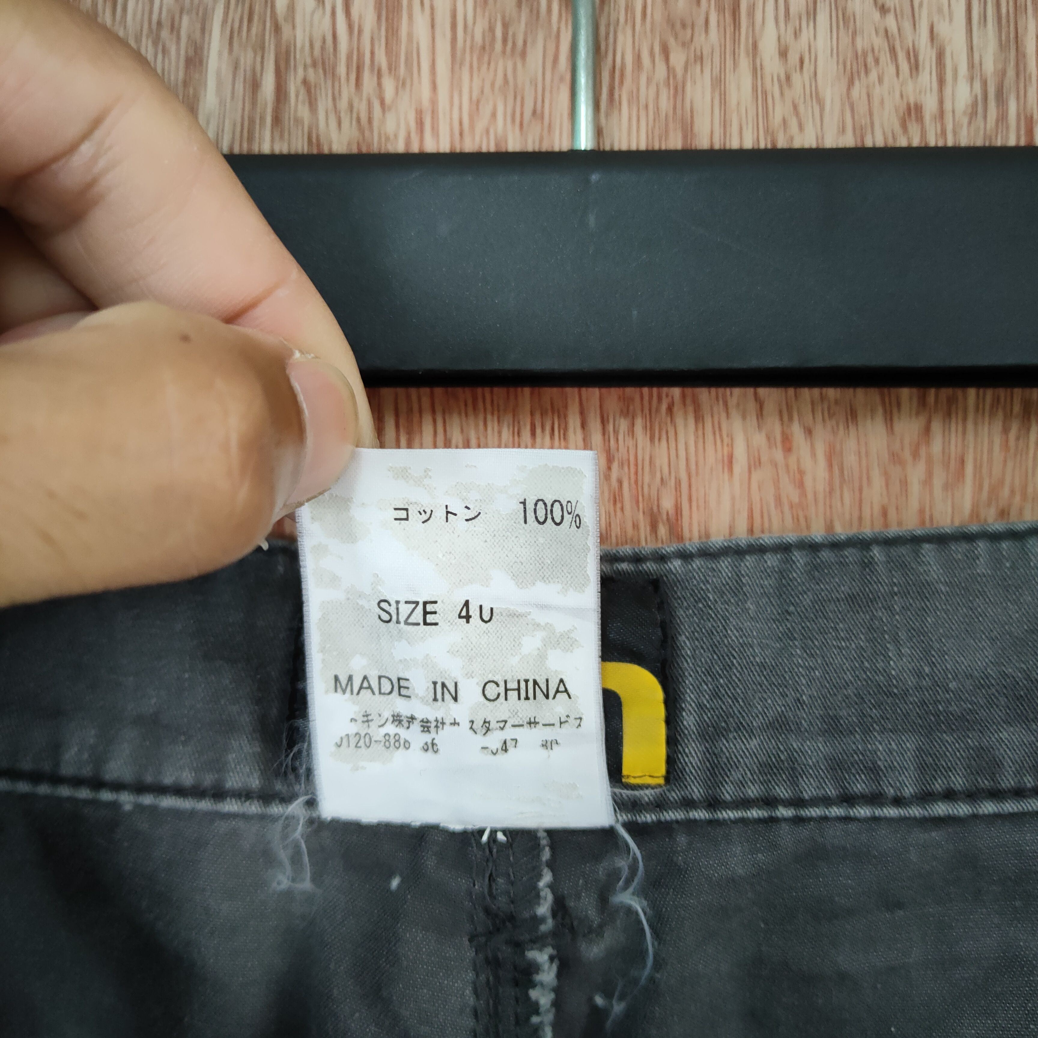 Hiroko Koshino Homme TRUNK HIROKO KOSHINO DOUBLE KNEE STYLE CARGO PANTS Size US 29 - 15 Thumbnail