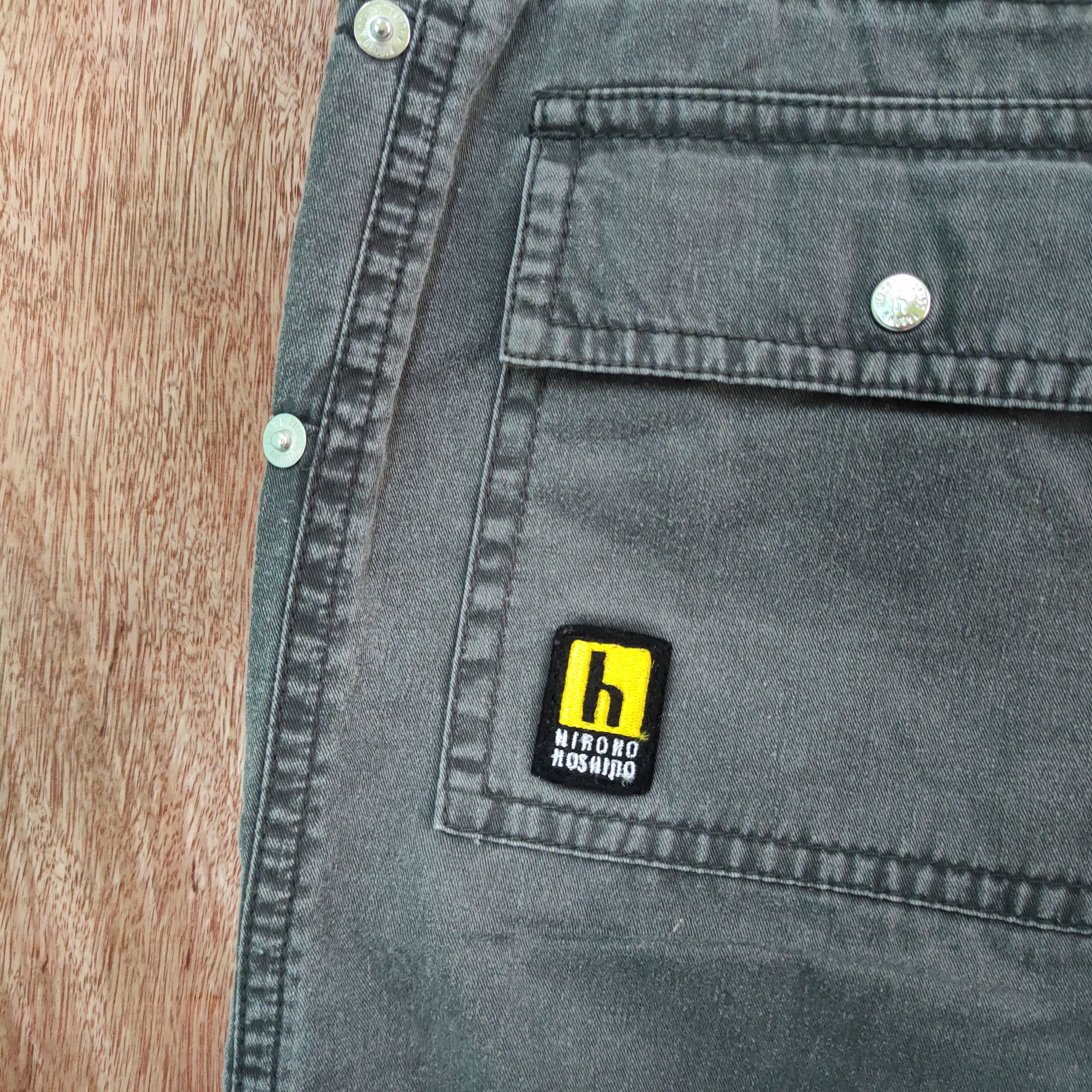 Hiroko Koshino Homme TRUNK HIROKO KOSHINO DOUBLE KNEE STYLE CARGO PANTS Size US 29 - 12 Thumbnail