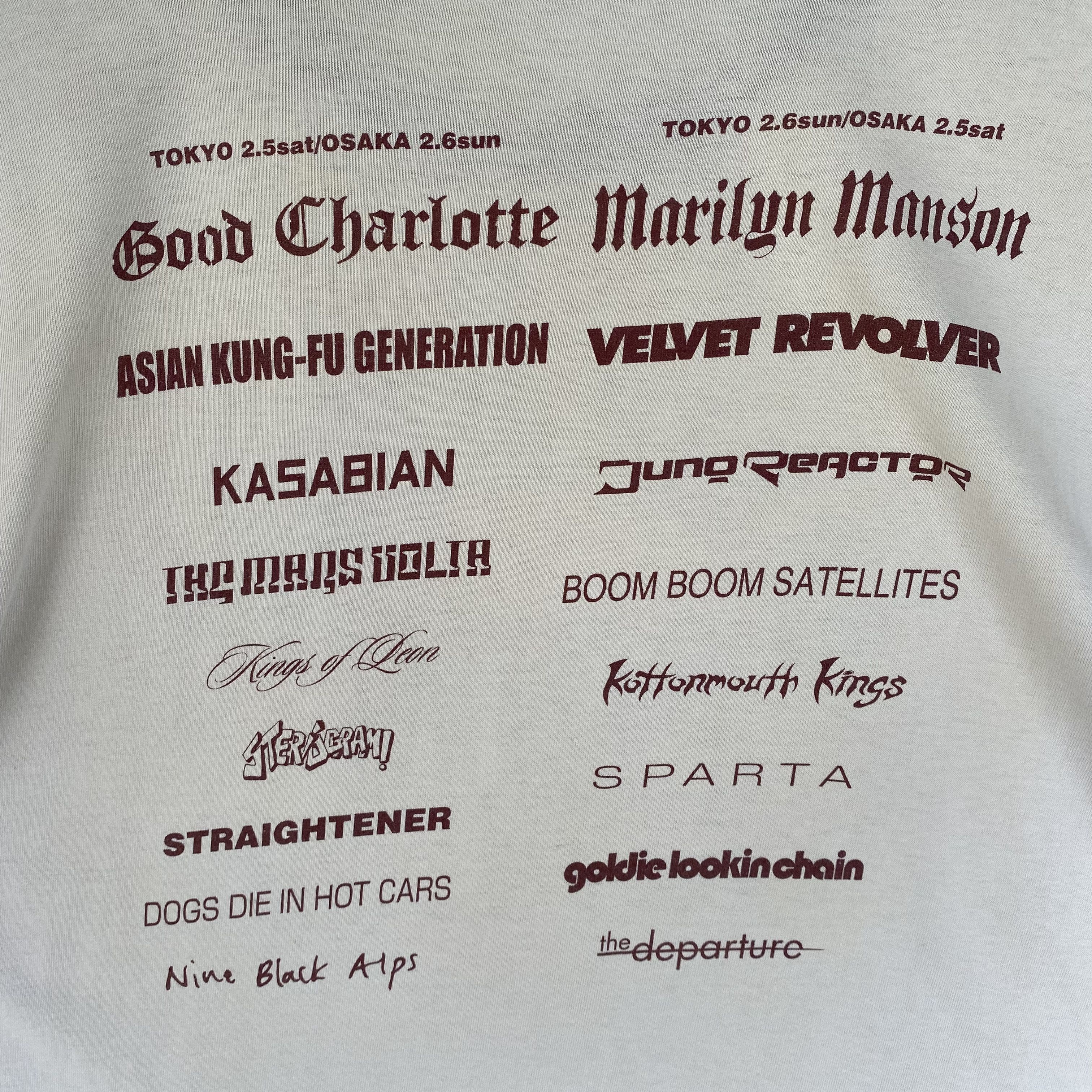 Band Tees 💥VINTAGE SONIC MANIA Concert 2005 tee shirt Size US M / EU 48-50 / 2 - 3 Thumbnail