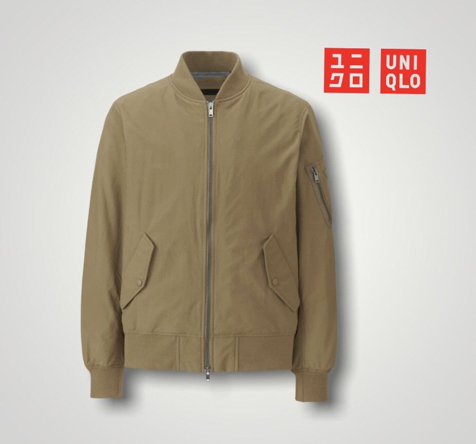 Uniqlo Uniqlo Men Flight Bomber Jacket Size US M / EU 48-50 / 2 - 1 Thumbnail