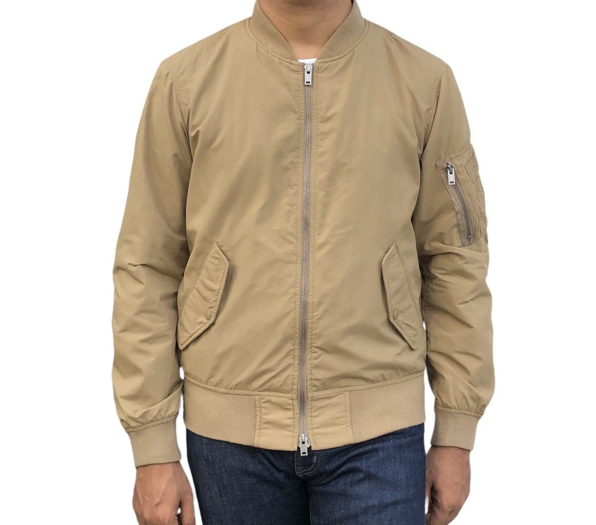 Uniqlo Uniqlo Men Flight Bomber Jacket Size US M / EU 48-50 / 2 - 4 Thumbnail