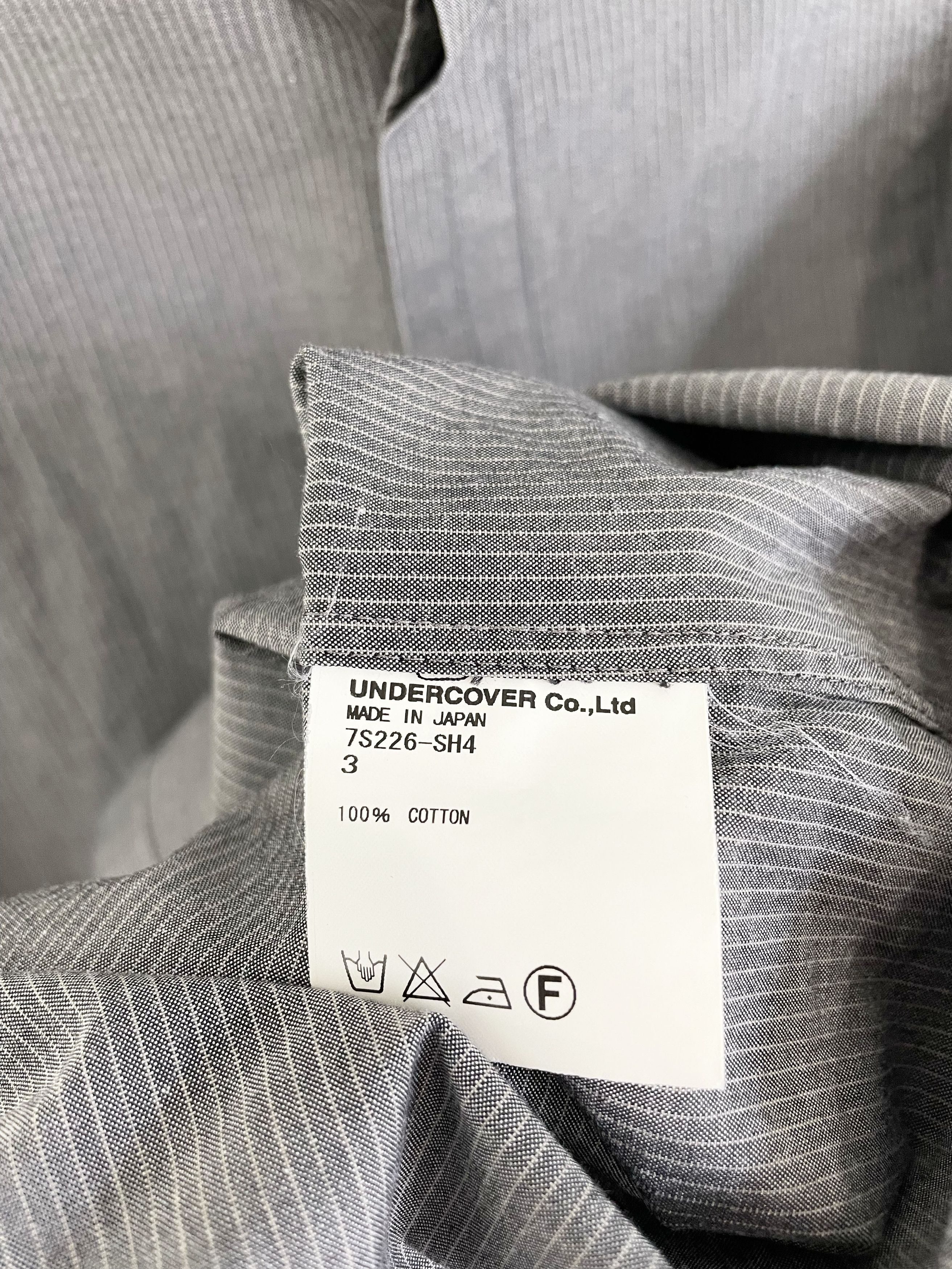 Undercover SS07 Pinstripe Buttonup Size US L / EU 52-54 / 3 - 5 Thumbnail