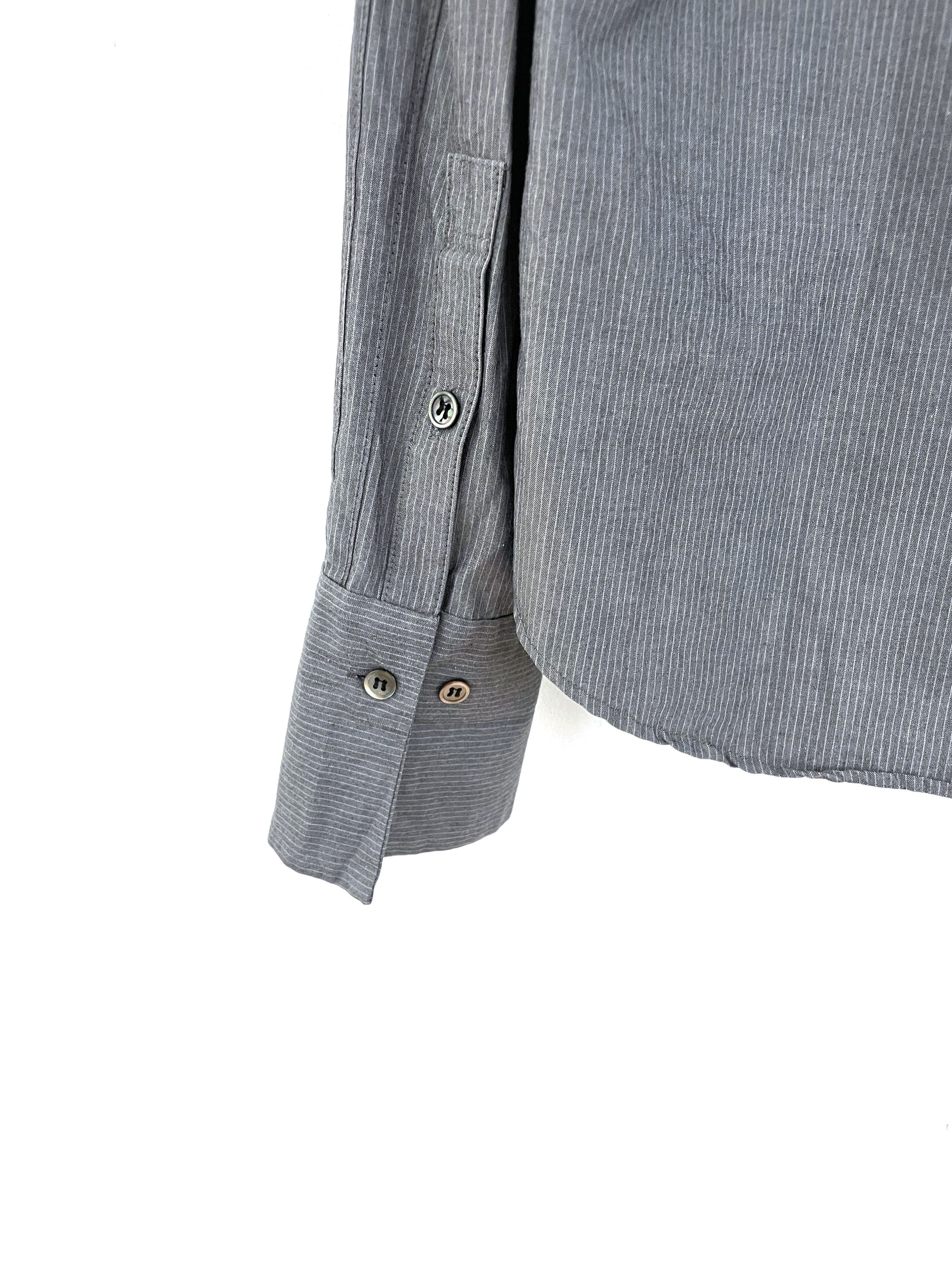 Undercover SS07 Pinstripe Buttonup Size US L / EU 52-54 / 3 - 9 Thumbnail