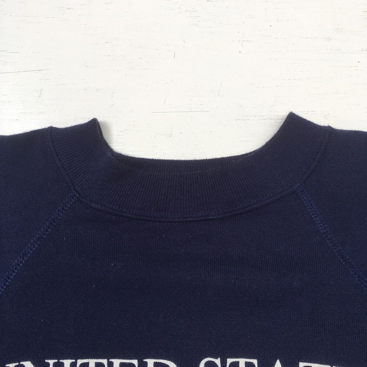 Vintage Crazy Vintage American US Flag Sweatshirt Poly-Cotton Size US L / EU 52-54 / 3 - 6 Thumbnail
