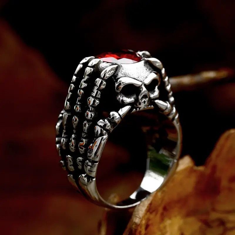Jewelry × Vintage Skull Hand Bones Ring Size ONE SIZE - 2 Thumbnail