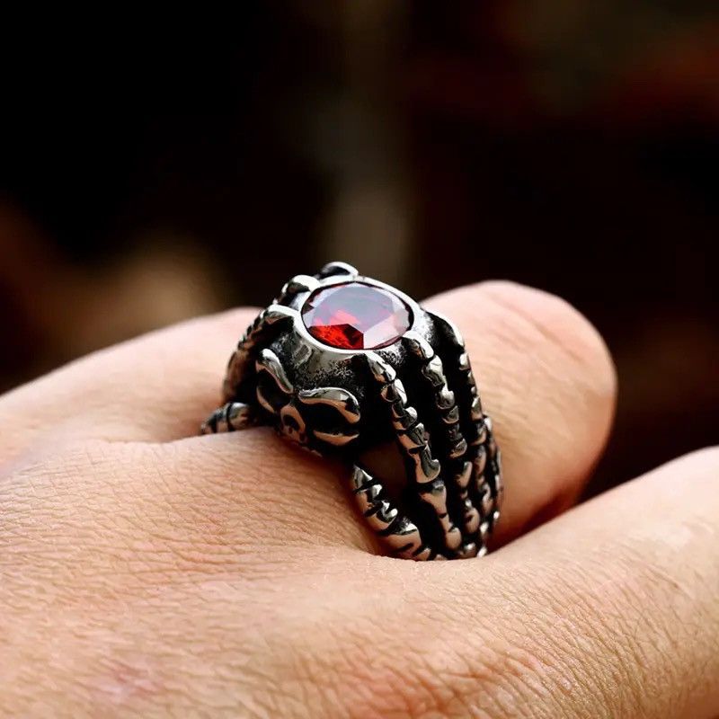 Jewelry × Vintage Skull Hand Bones Ring Size ONE SIZE - 1 Thumbnail