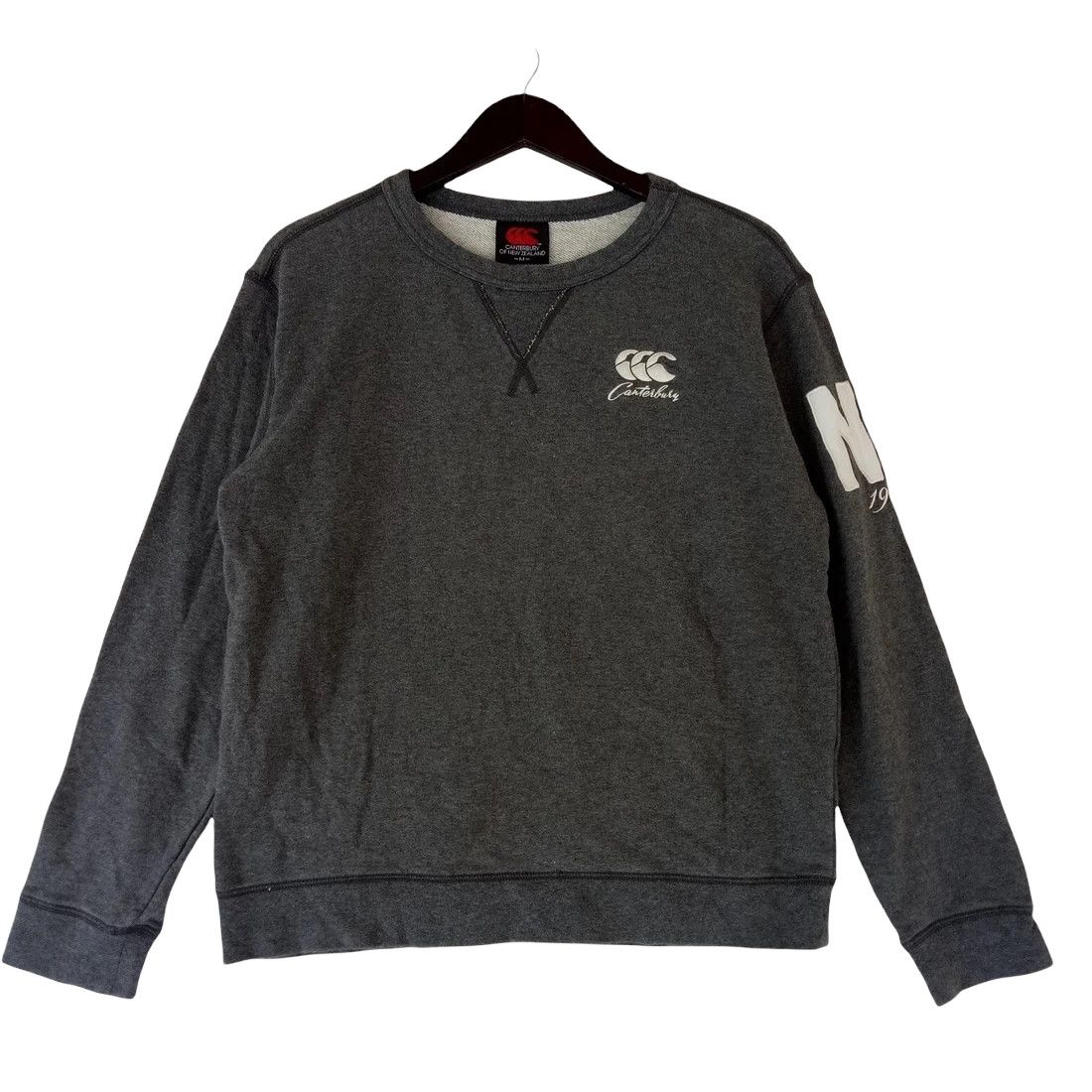 Canterbury of New Zealand × Vintage CANTERBURY Sweatshirt rugby hip hop rap new zealand sweater Size US M / EU 48-50 / 2 - 1 Thumbnail