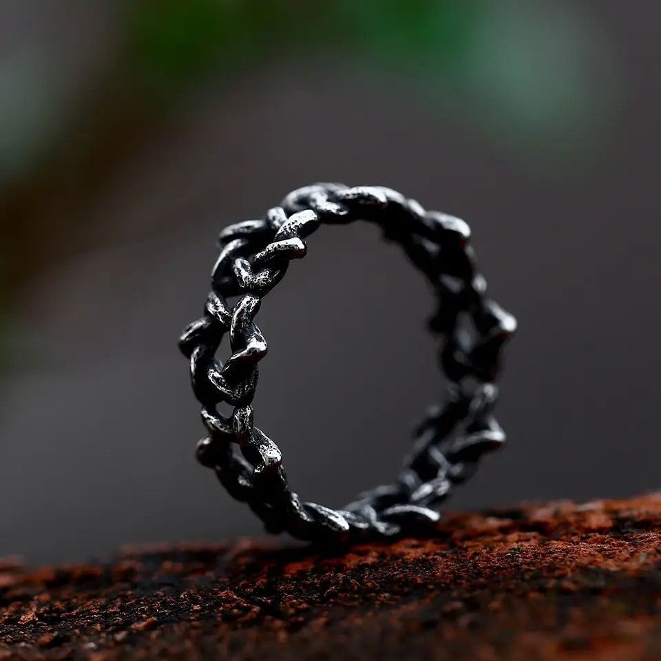 Jewelry Creative Knitting Rings Size ONE SIZE - 3 Thumbnail