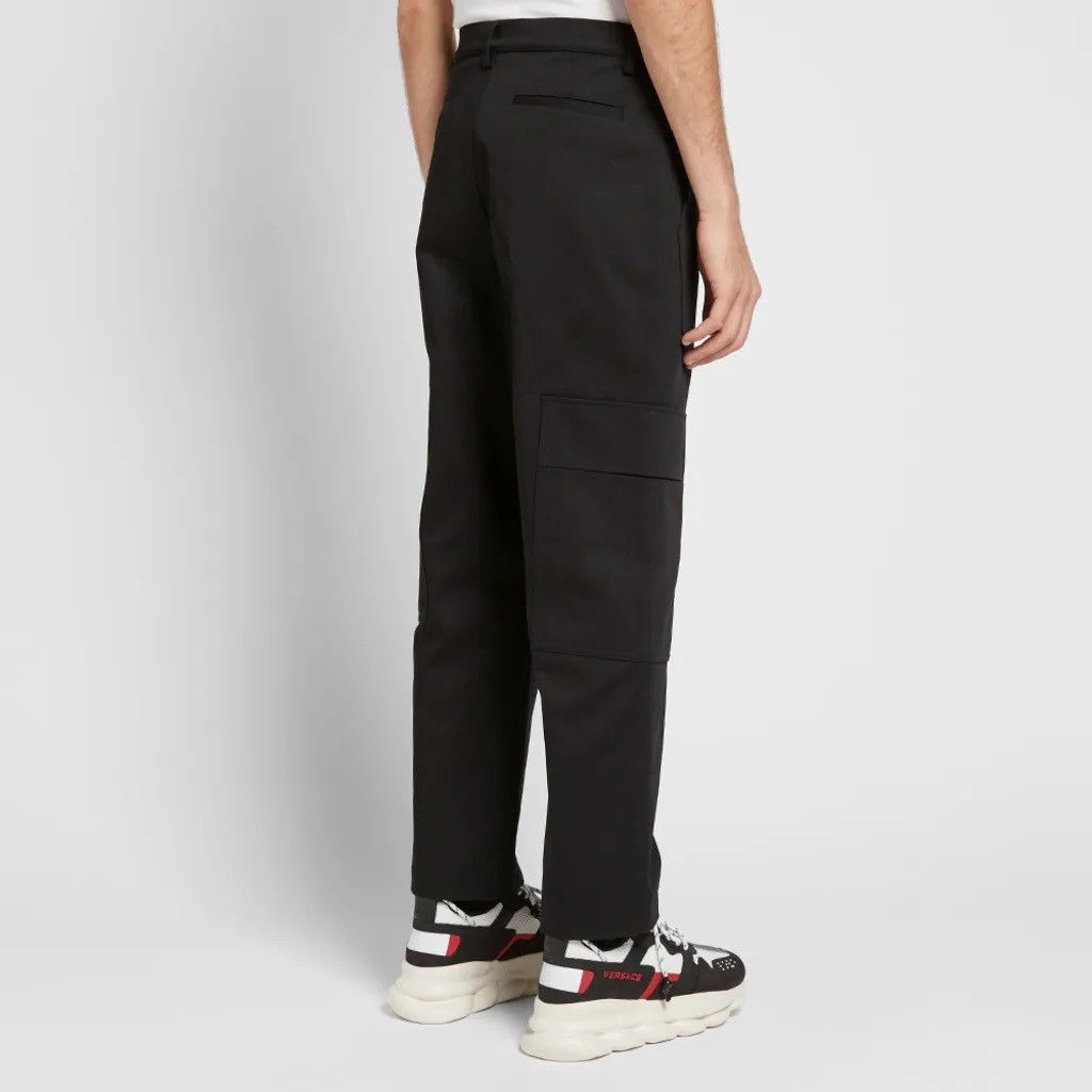 Valentino Black Cotton Cargo Pants Size US 32 / EU 48 - 8 Thumbnail