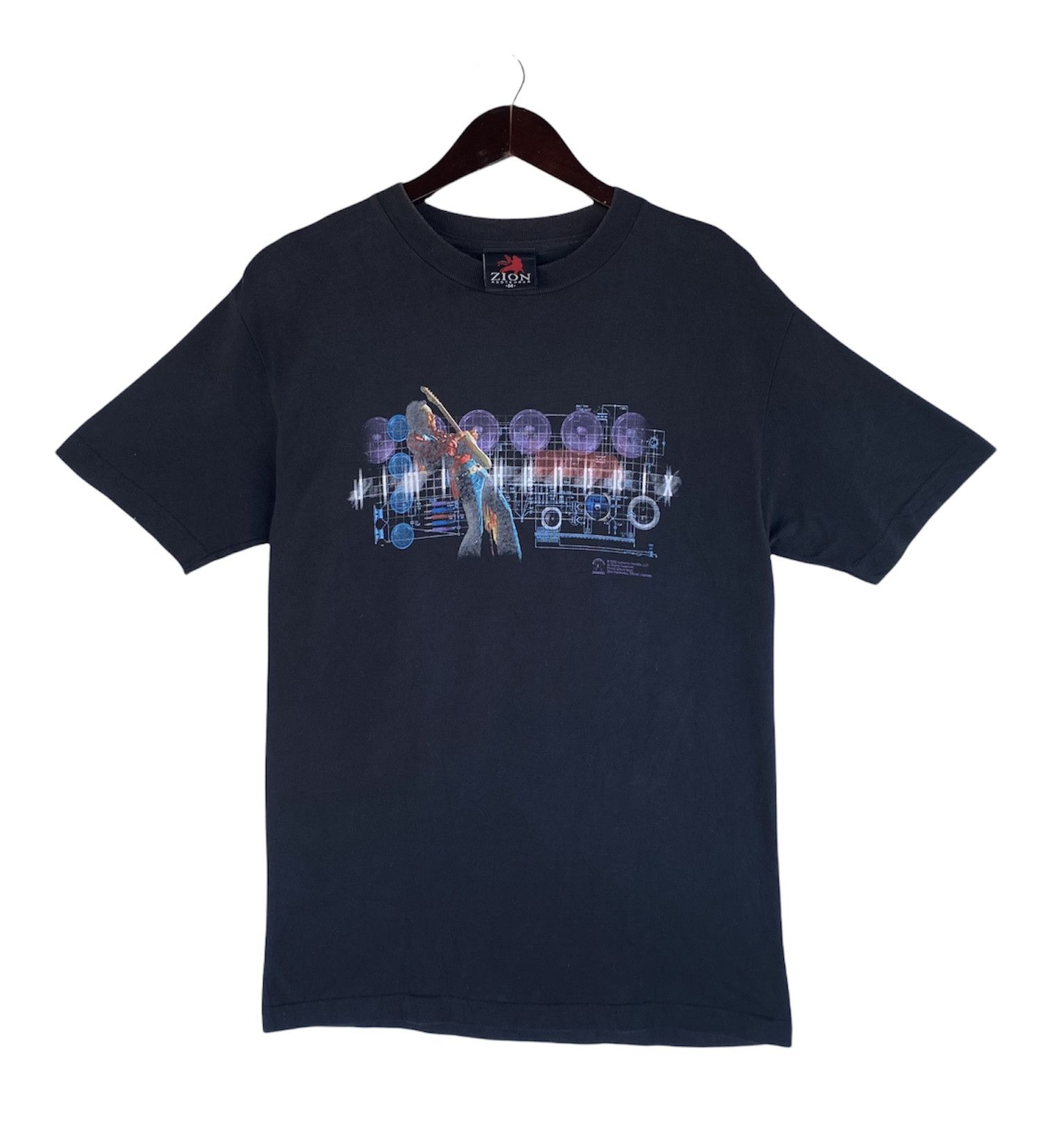 Band Tees 💥VINTAGE JIMI HENDRIX American rock guitarist Singer shirt Size US M / EU 48-50 / 2 - 1 Thumbnail