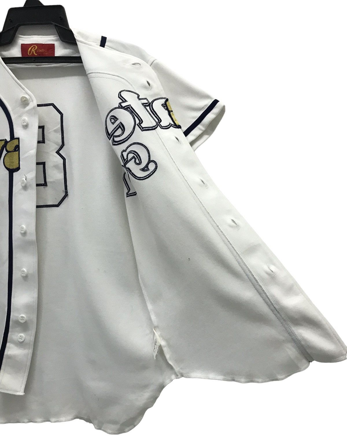 Japanese Brand RAWLING IWATE 8 GOLD SHORT SLEEVE SHIRT Size US M / EU 48-50 / 2 - 8 Thumbnail