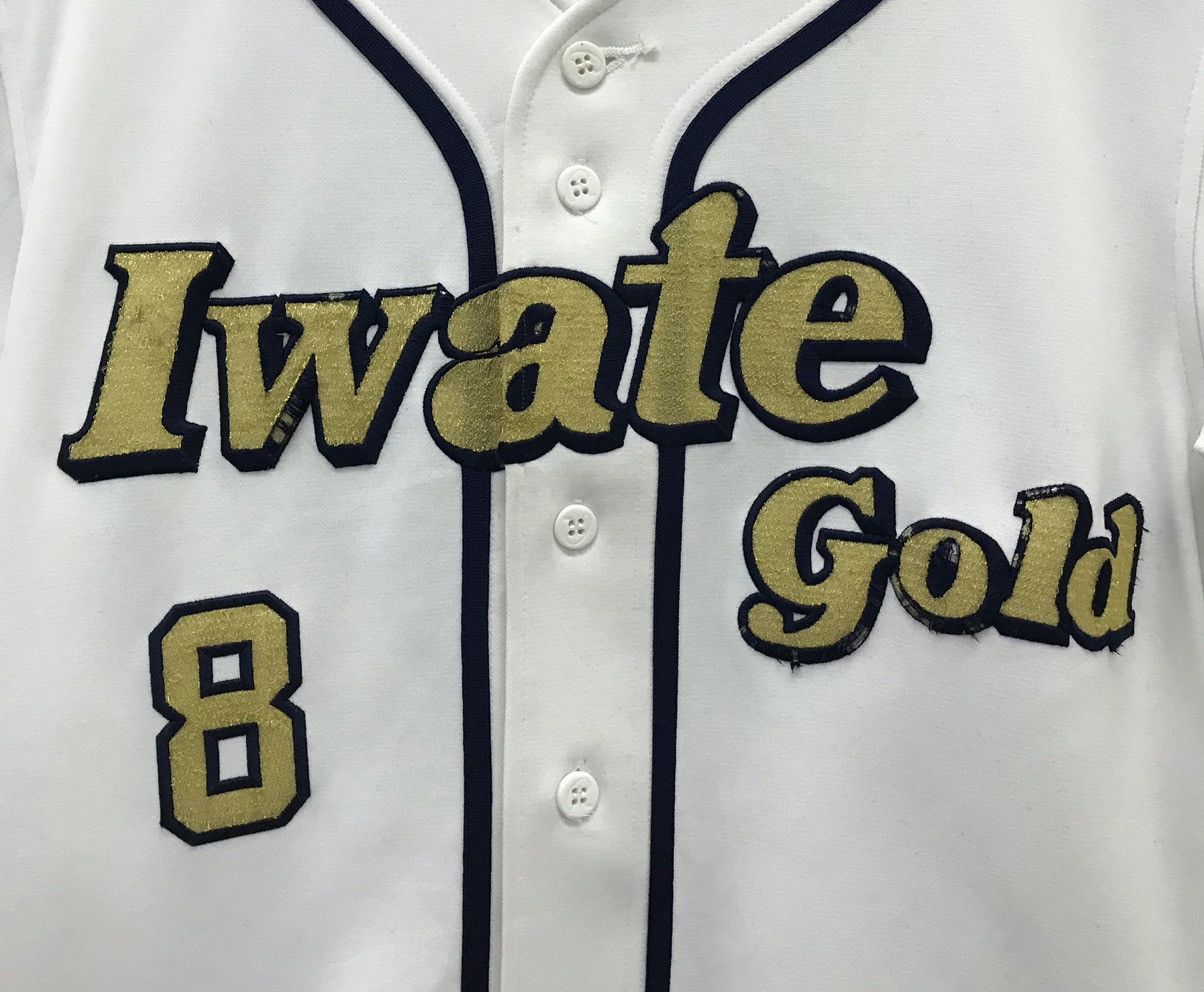 Japanese Brand RAWLING IWATE 8 GOLD SHORT SLEEVE SHIRT Size US M / EU 48-50 / 2 - 4 Thumbnail