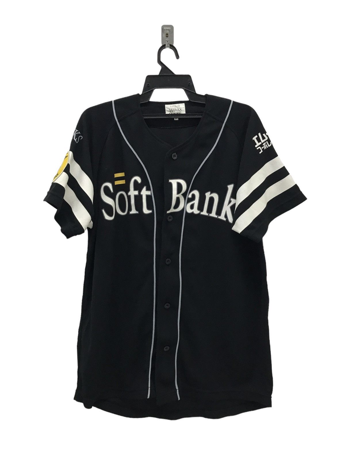 Hawk SOFT BANK HAWKS ORIGINAL SHORT SLEEVE SHIRT Size US L / EU 52-54 / 3 - 1 Thumbnail