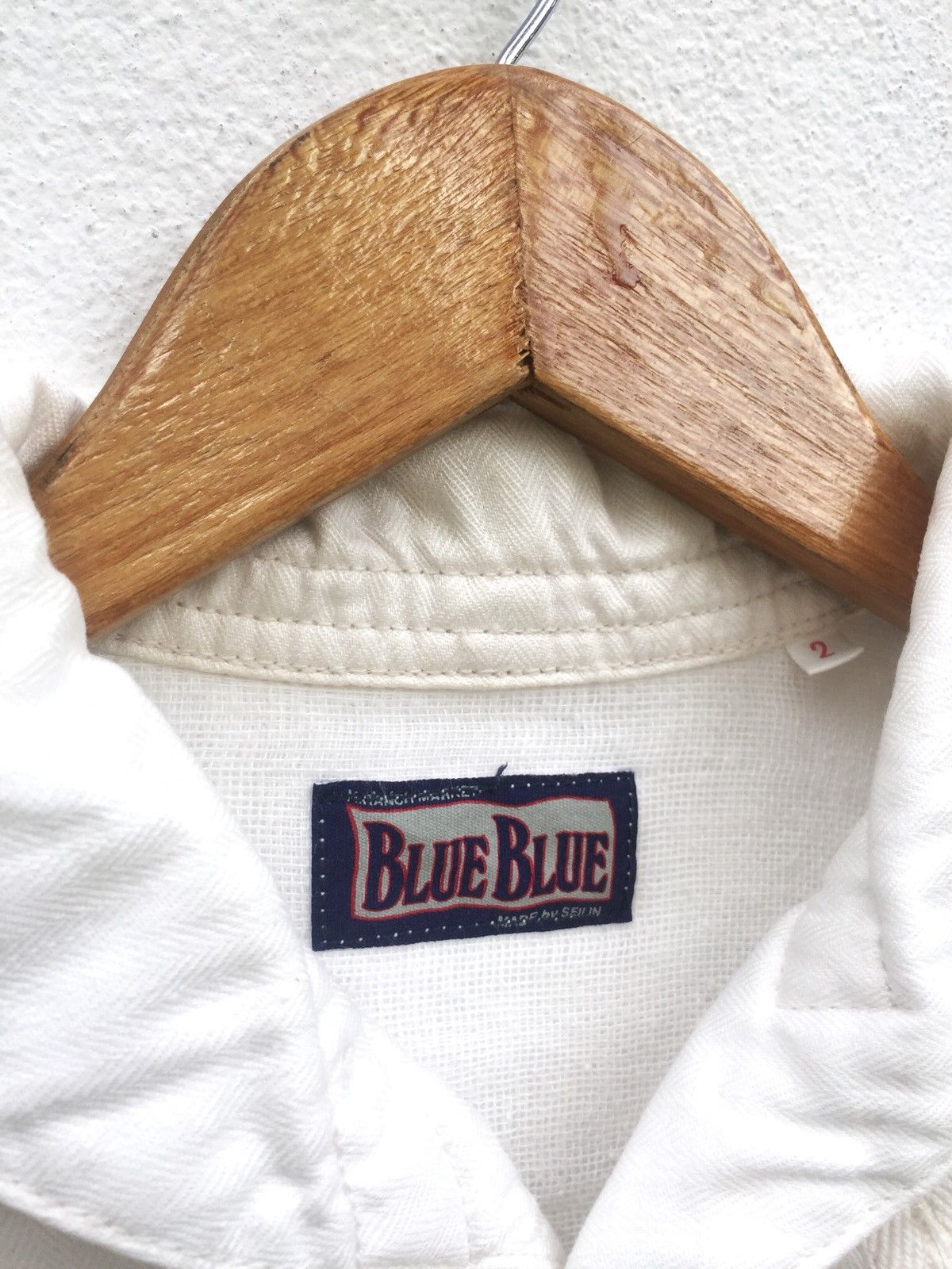 Blue Blue Japan 90s Blue Blue 🇯🇵 US Navy Repro Shawl Collar Jacket Size US M / EU 48-50 / 2 - 5 Thumbnail