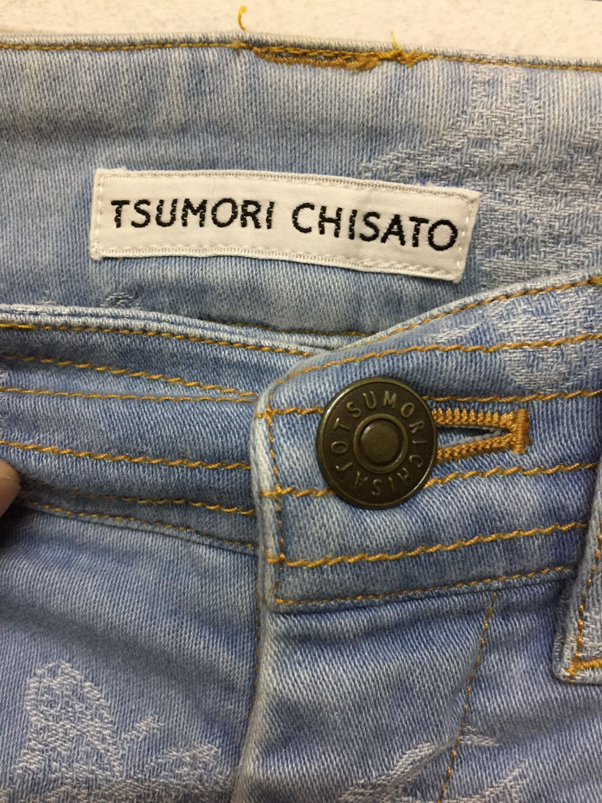 Issey Miyake × Tsumori Chisato Butterfly embroidered logo pants issey miyake Size 31" - 8 Thumbnail