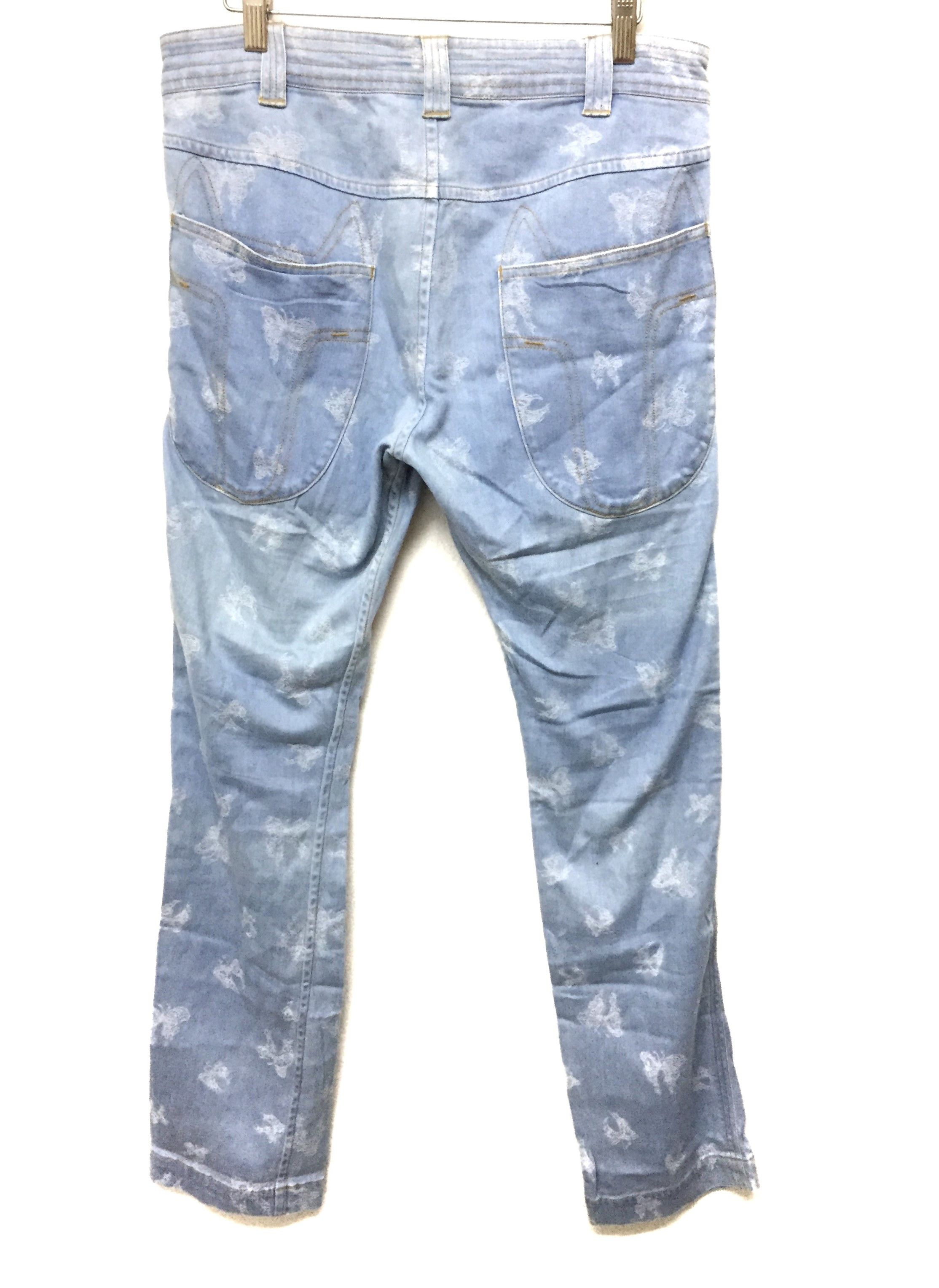 Issey Miyake × Tsumori Chisato Butterfly embroidered logo pants issey miyake Size 31" - 7 Thumbnail