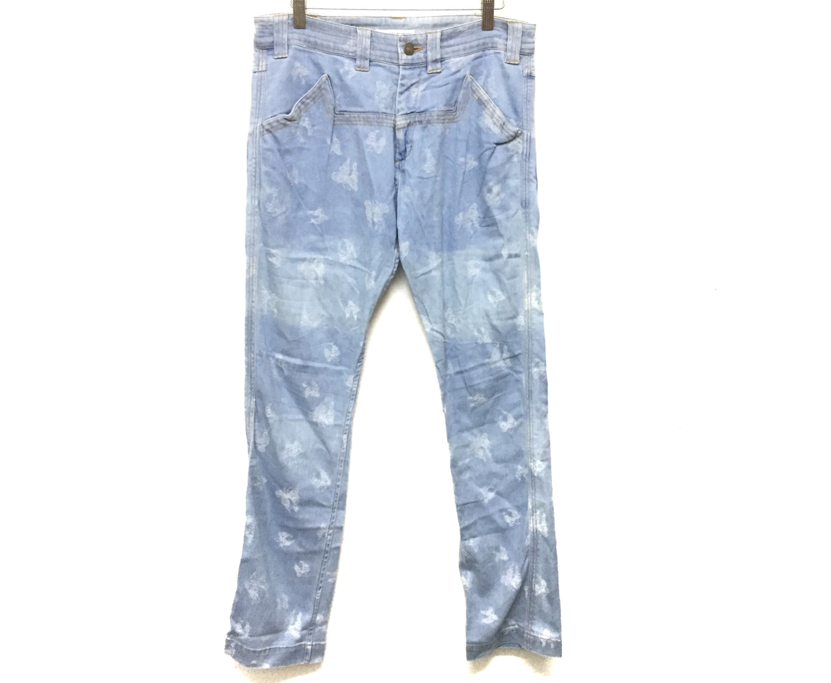 Issey Miyake × Tsumori Chisato Butterfly embroidered logo pants issey miyake Size 31" - 2 Thumbnail
