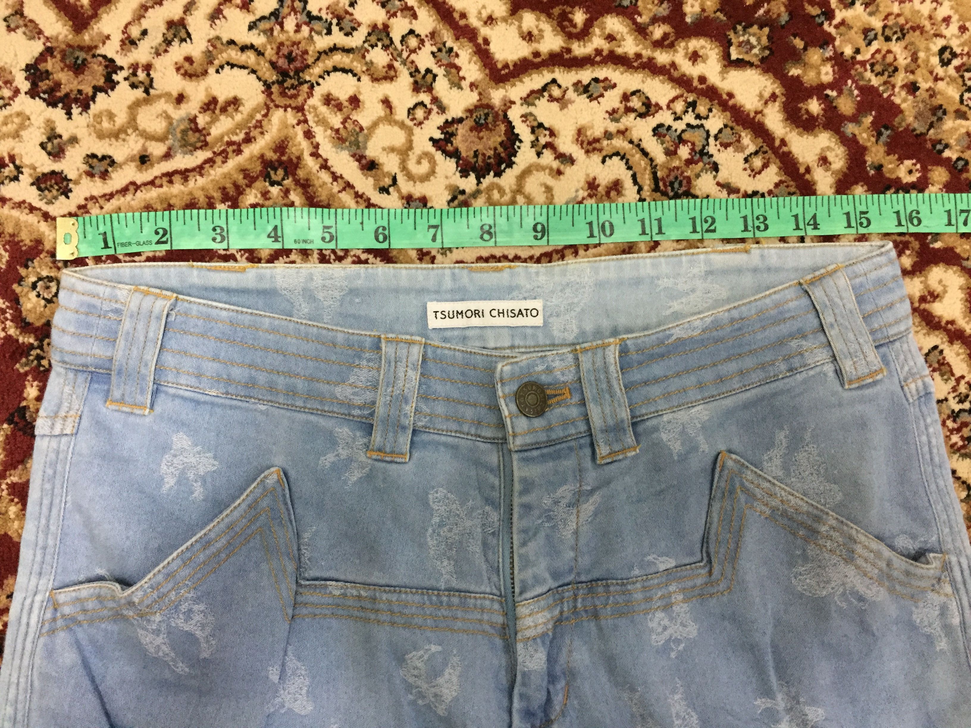 Issey Miyake × Tsumori Chisato Butterfly embroidered logo pants issey miyake Size 31" - 10 Thumbnail