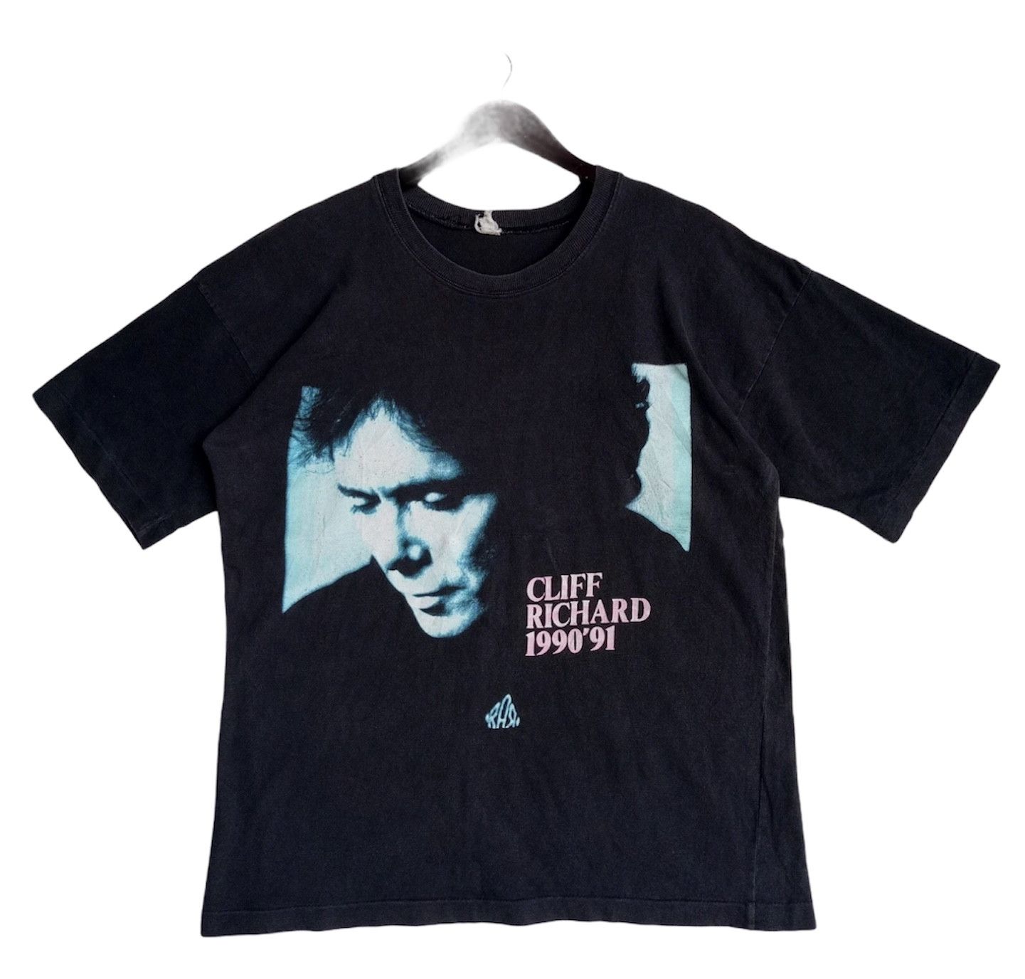 Band Tees VINTAGE 1990 Cliff Richard British pop singer tour shirt Size US XL / EU 56 / 4 - 1 Thumbnail