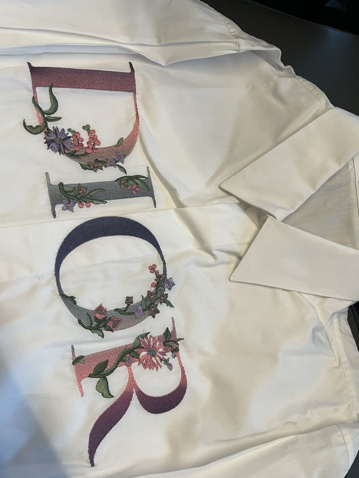 Dior Super Runway Limited Edition Embroidery Dior Logo Shirt Size US M / EU 48-50 / 2 - 17 Thumbnail