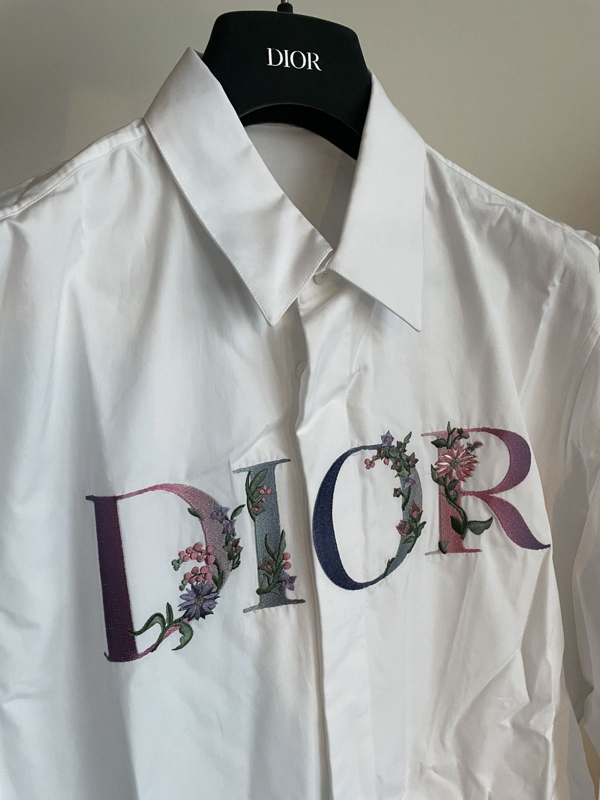 Dior Super Runway Limited Edition Embroidery Dior Logo Shirt Size US M / EU 48-50 / 2 - 19 Thumbnail