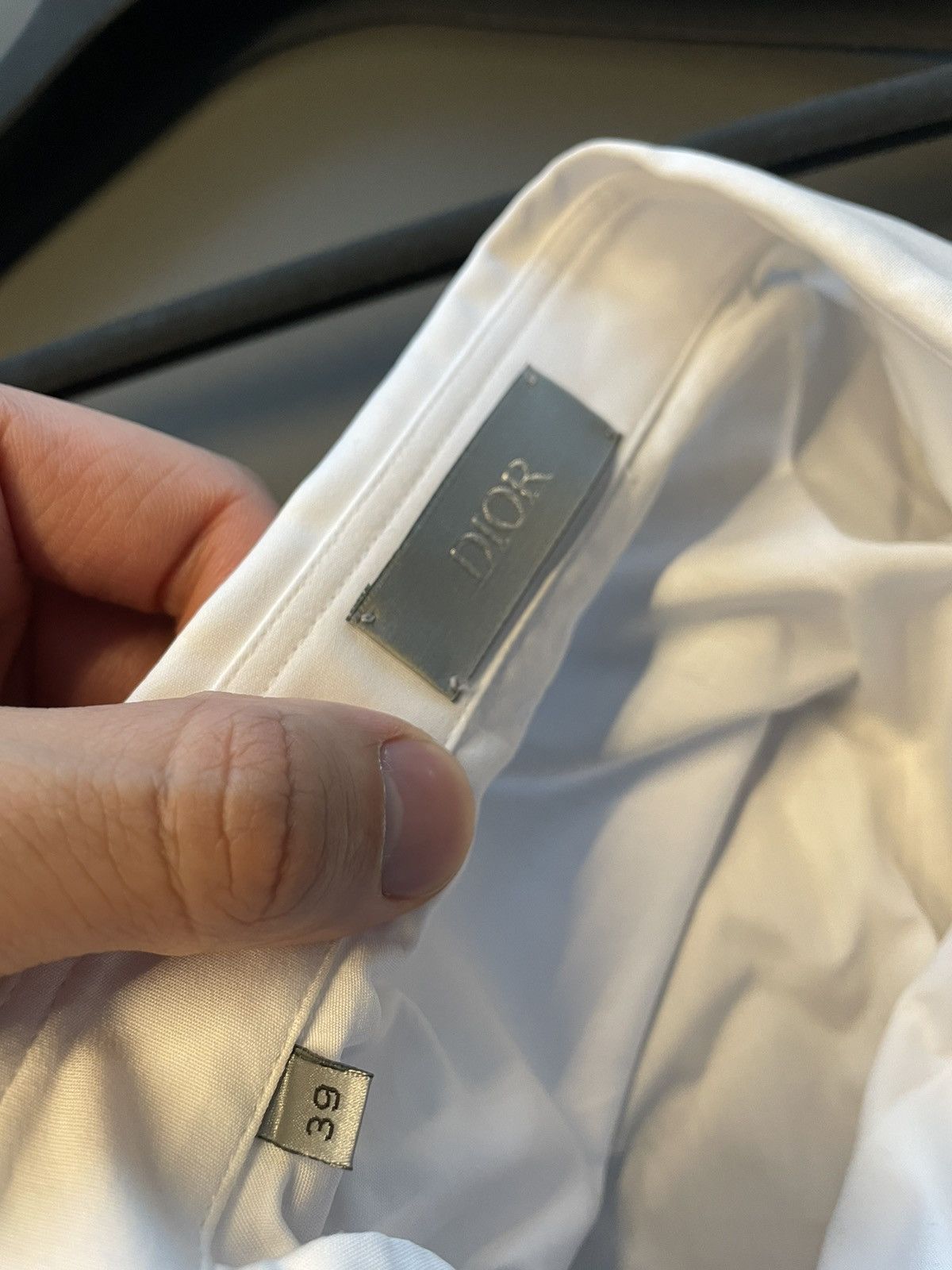 Dior Super Runway Limited Edition Embroidery Dior Logo Shirt Size US M / EU 48-50 / 2 - 18 Thumbnail