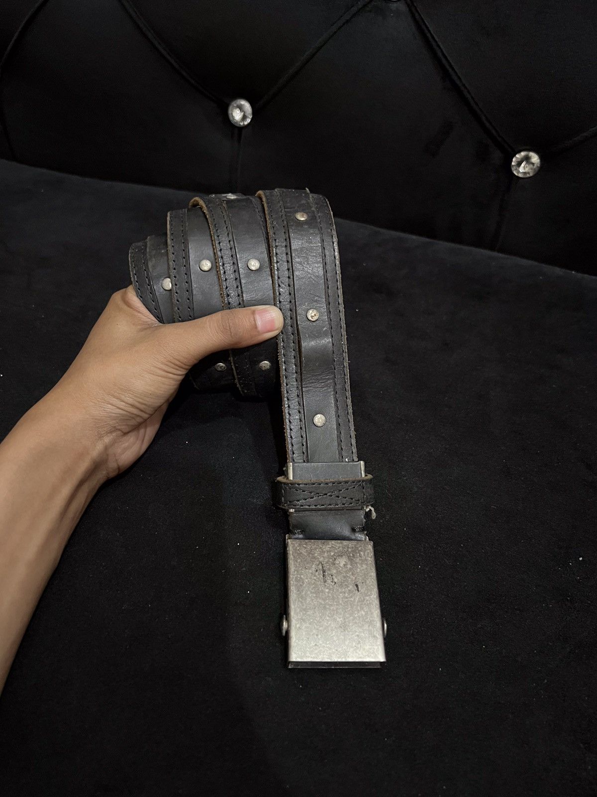 Japanese Brand Unbrand Buckle Belt Size ONE SIZE - 3 Thumbnail