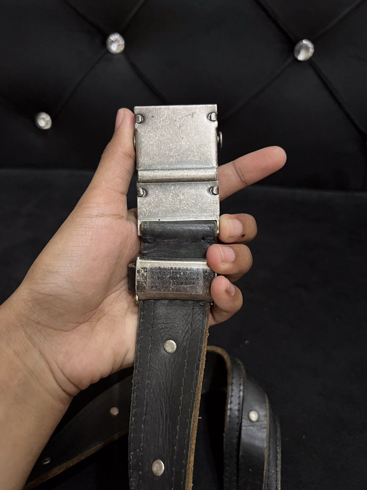 Japanese Brand Unbrand Buckle Belt Size ONE SIZE - 4 Thumbnail