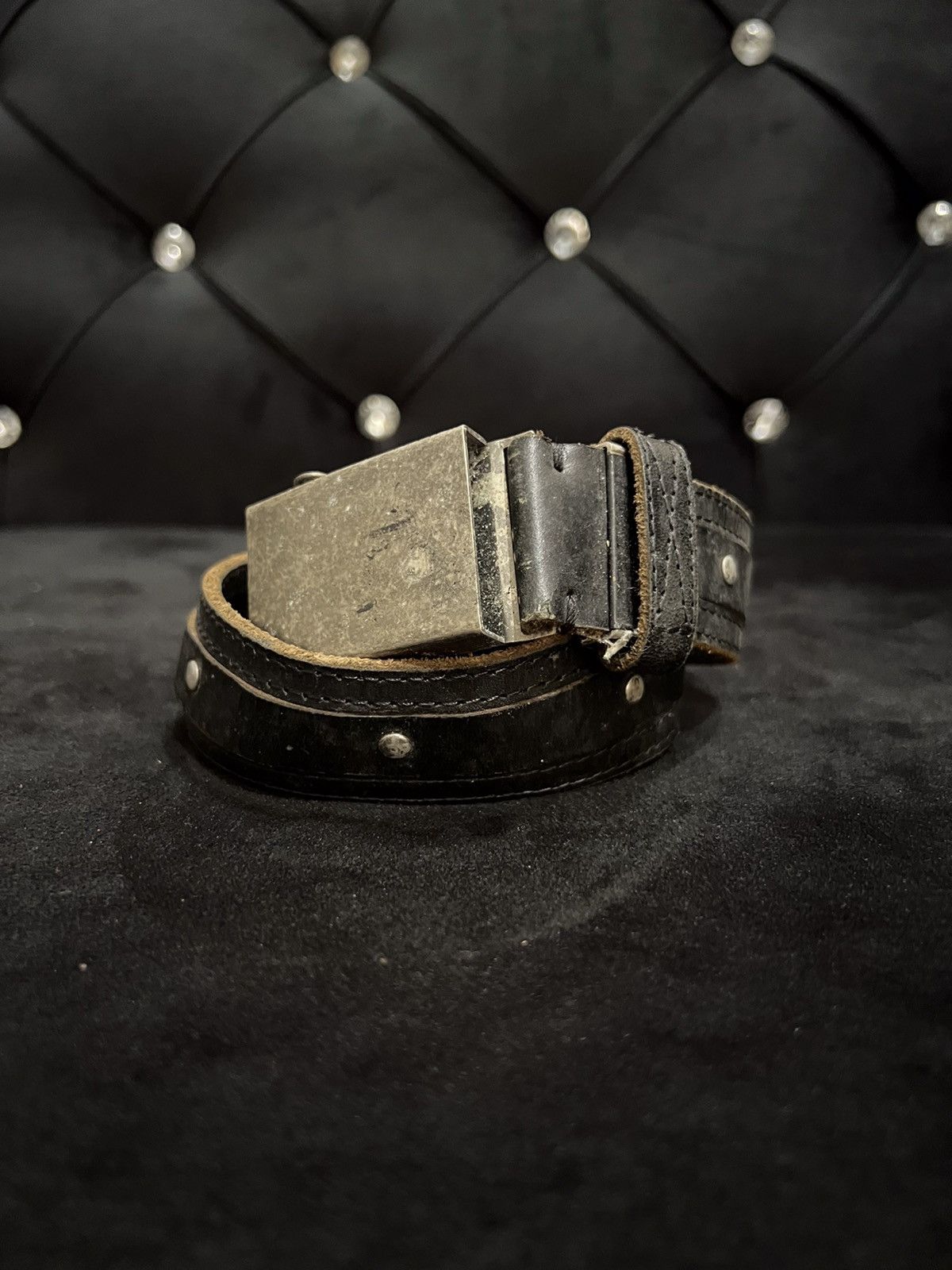 Japanese Brand Unbrand Buckle Belt Size ONE SIZE - 2 Thumbnail