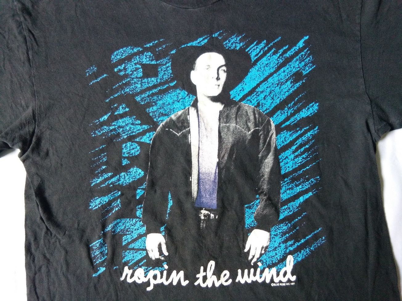 Band Tees × Vintage Vintage 90s Garth Brooks Ropin' the Wind 1991 Tee Size US L / EU 52-54 / 3 - 2 Thumbnail