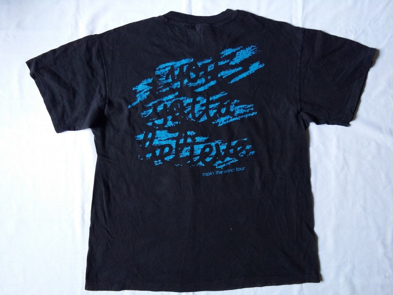 Band Tees × Vintage Vintage 90s Garth Brooks Ropin' the Wind 1991 Tee Size US L / EU 52-54 / 3 - 4 Thumbnail