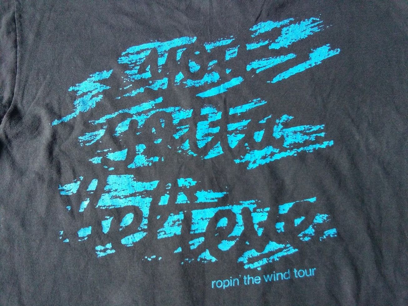 Band Tees × Vintage Vintage 90s Garth Brooks Ropin' the Wind 1991 Tee Size US L / EU 52-54 / 3 - 5 Thumbnail