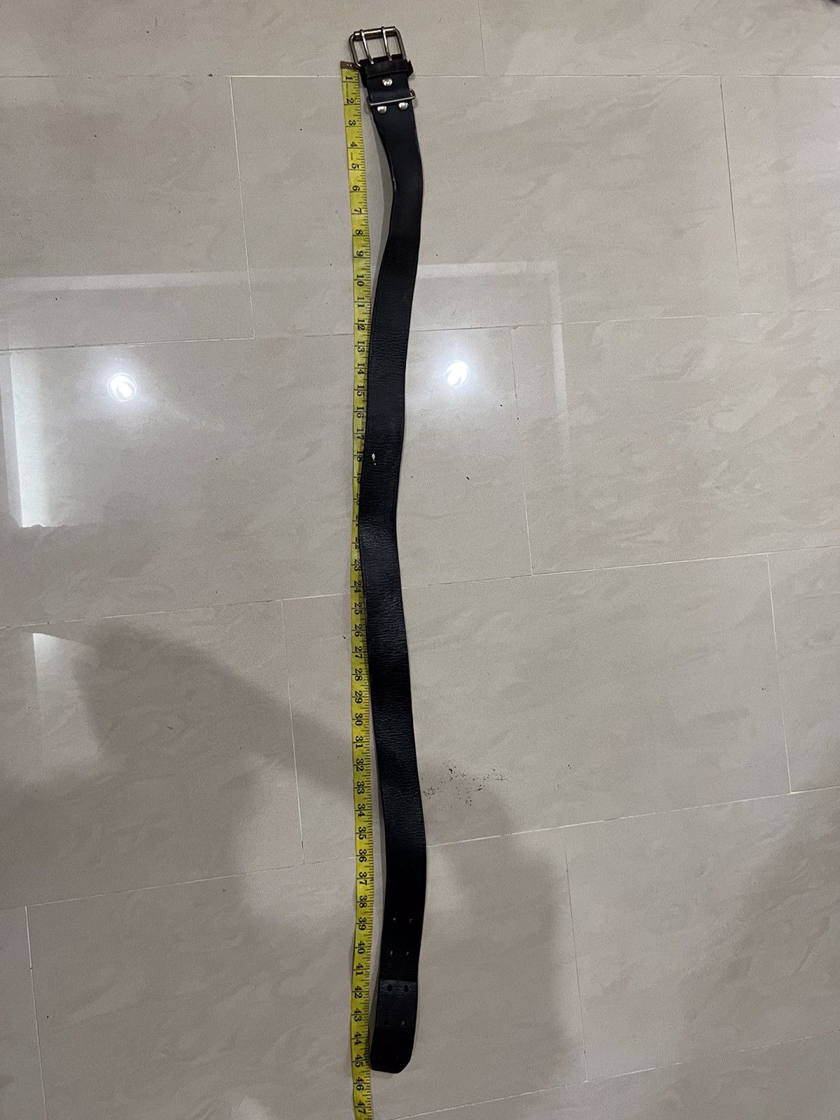 Leather Unbrand Leather Buckle Belt Size ONE SIZE - 11 Thumbnail